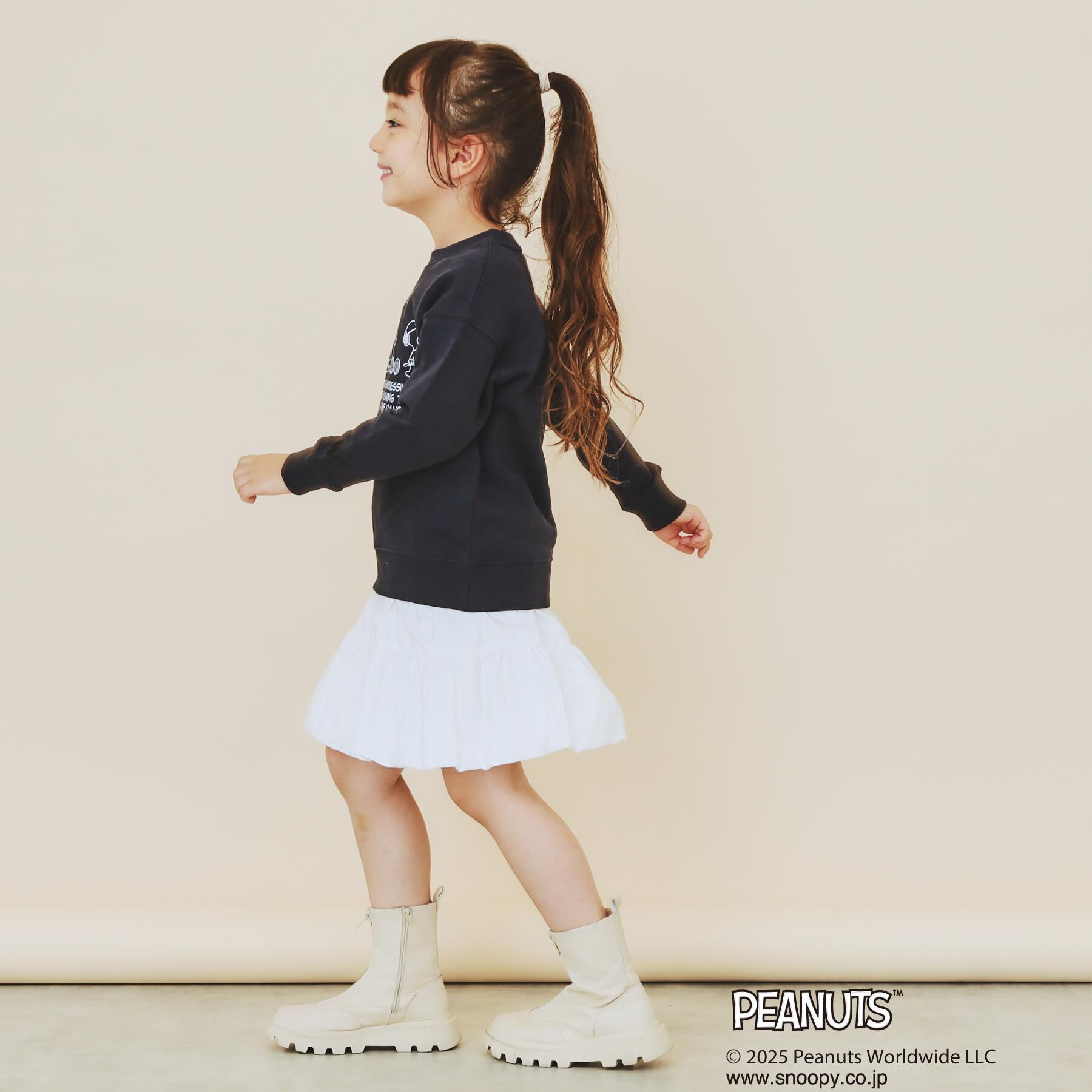 THE SHOP TK「【110-160】PEANUTS/ピーナッツ スヌーピープリントスウェット 親子リンク」|その他|