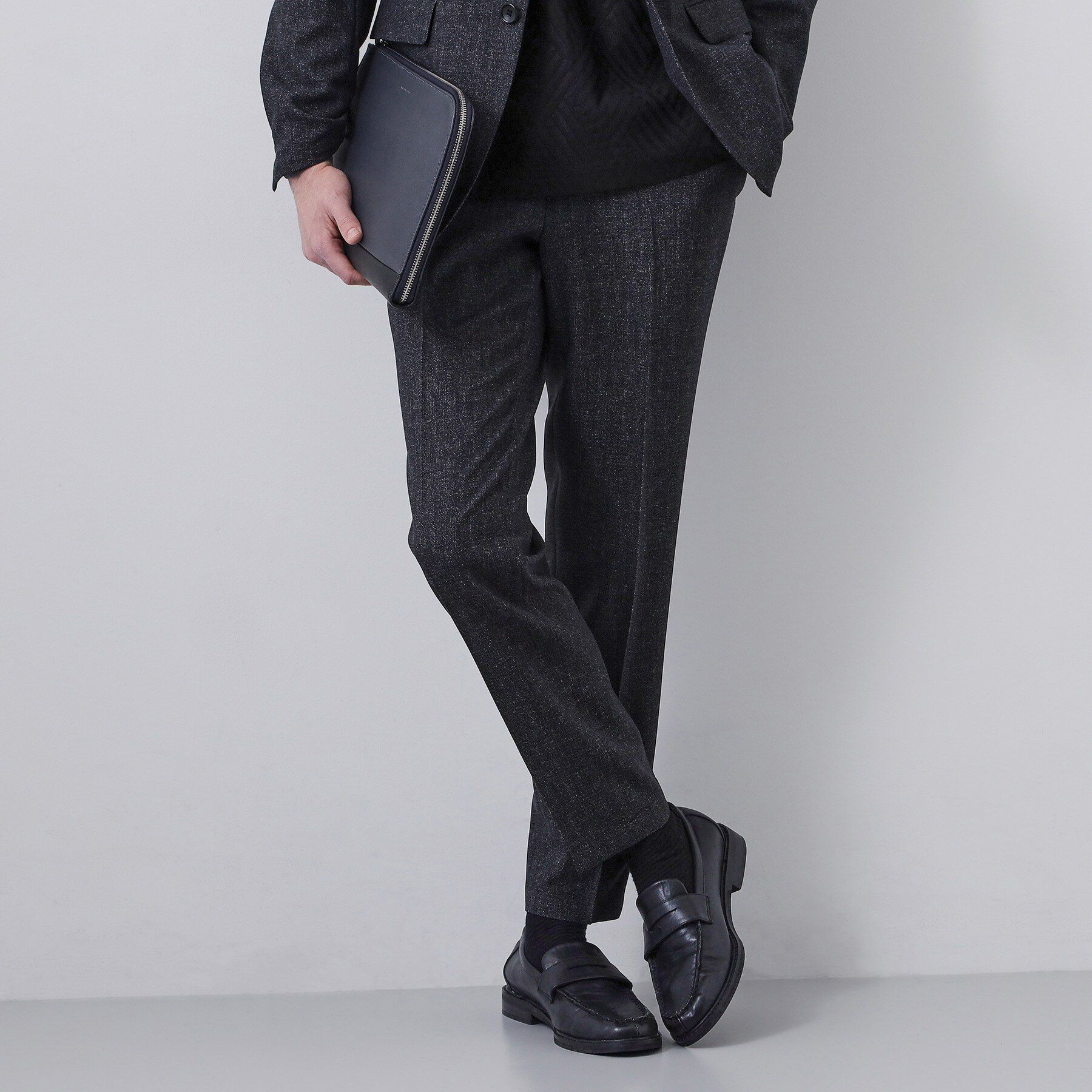 THE SHOP TK「【セットアップ可／洗濯機OK】AVANT AIR メッシュスラックス」|その他|ブラック(019)