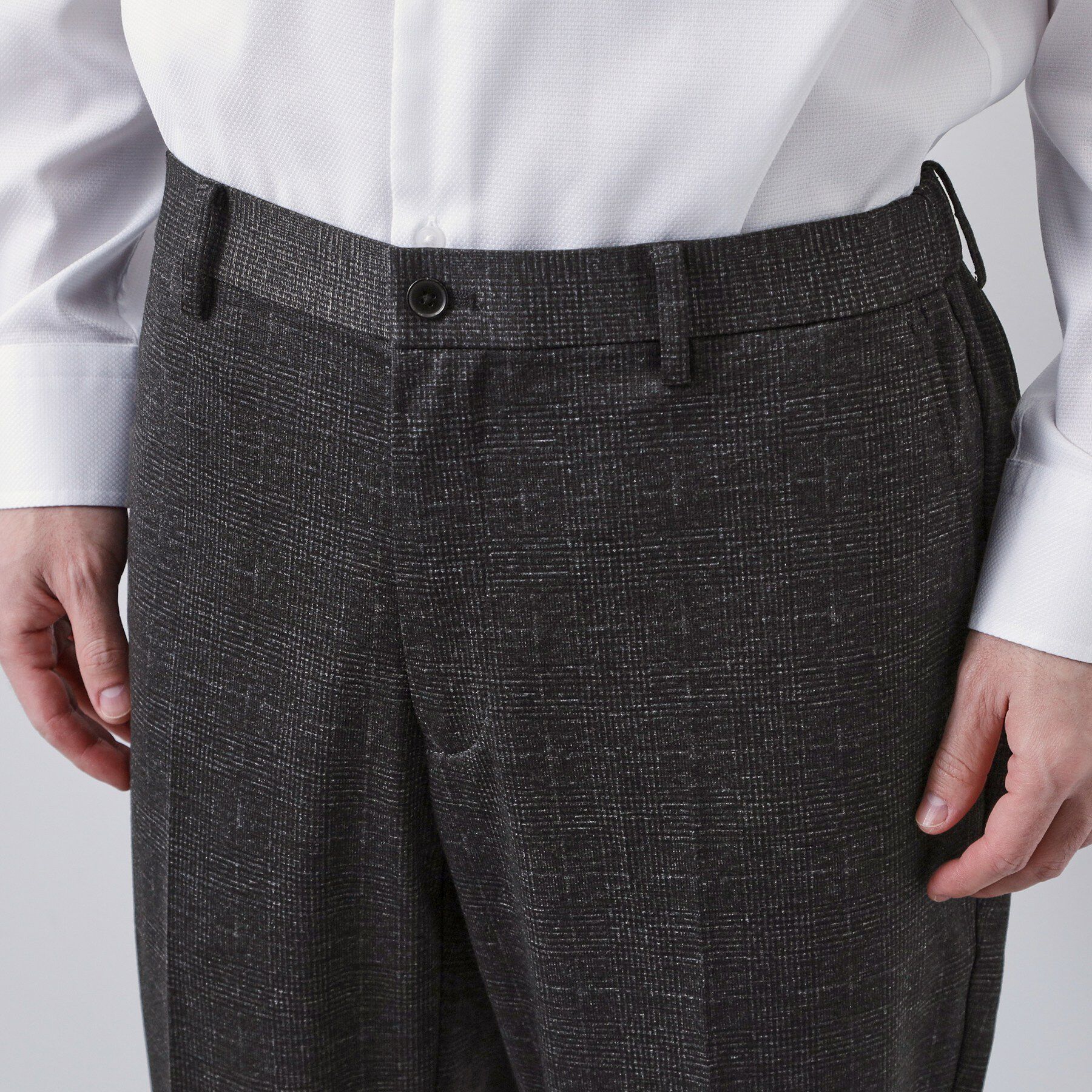 THE SHOP TK「【動きやすい、快適ビジネススラックス】TRジャージ スラックス　セットアップ可/洗濯機OK/ストレッ」|その他|