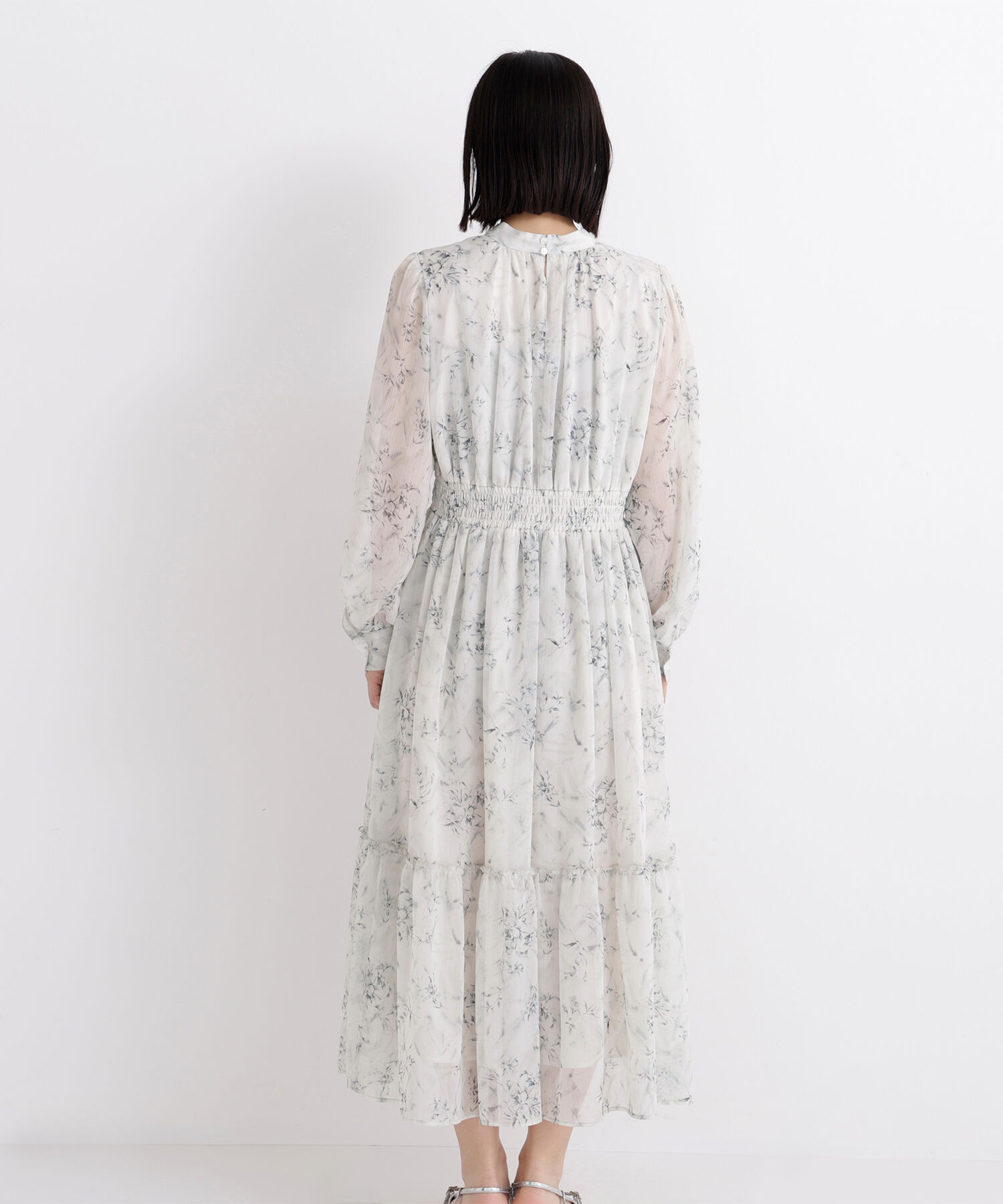  「フラワーシフォンワンピース」|ワンピース|