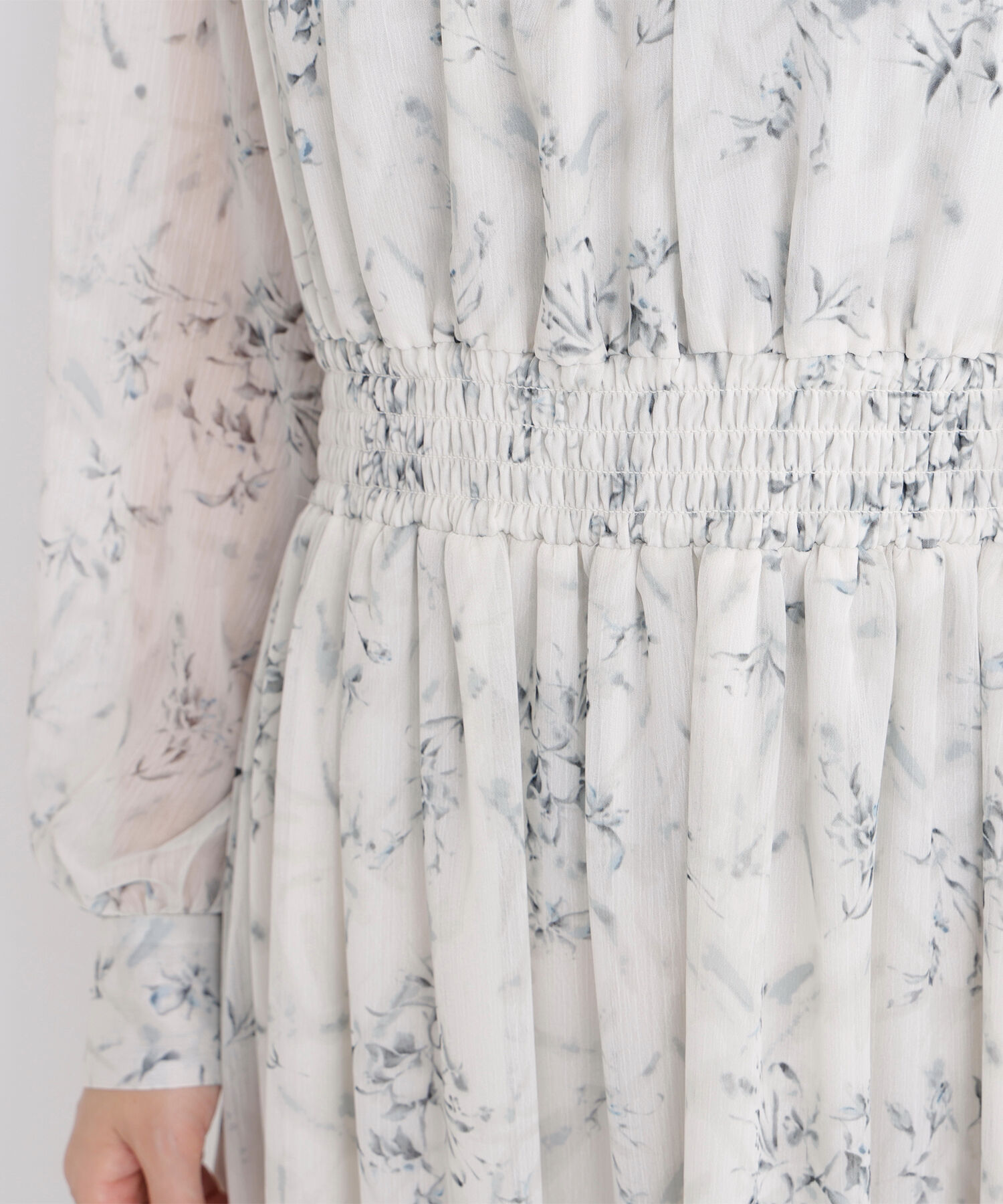  「フラワーシフォンワンピース」|ワンピース|