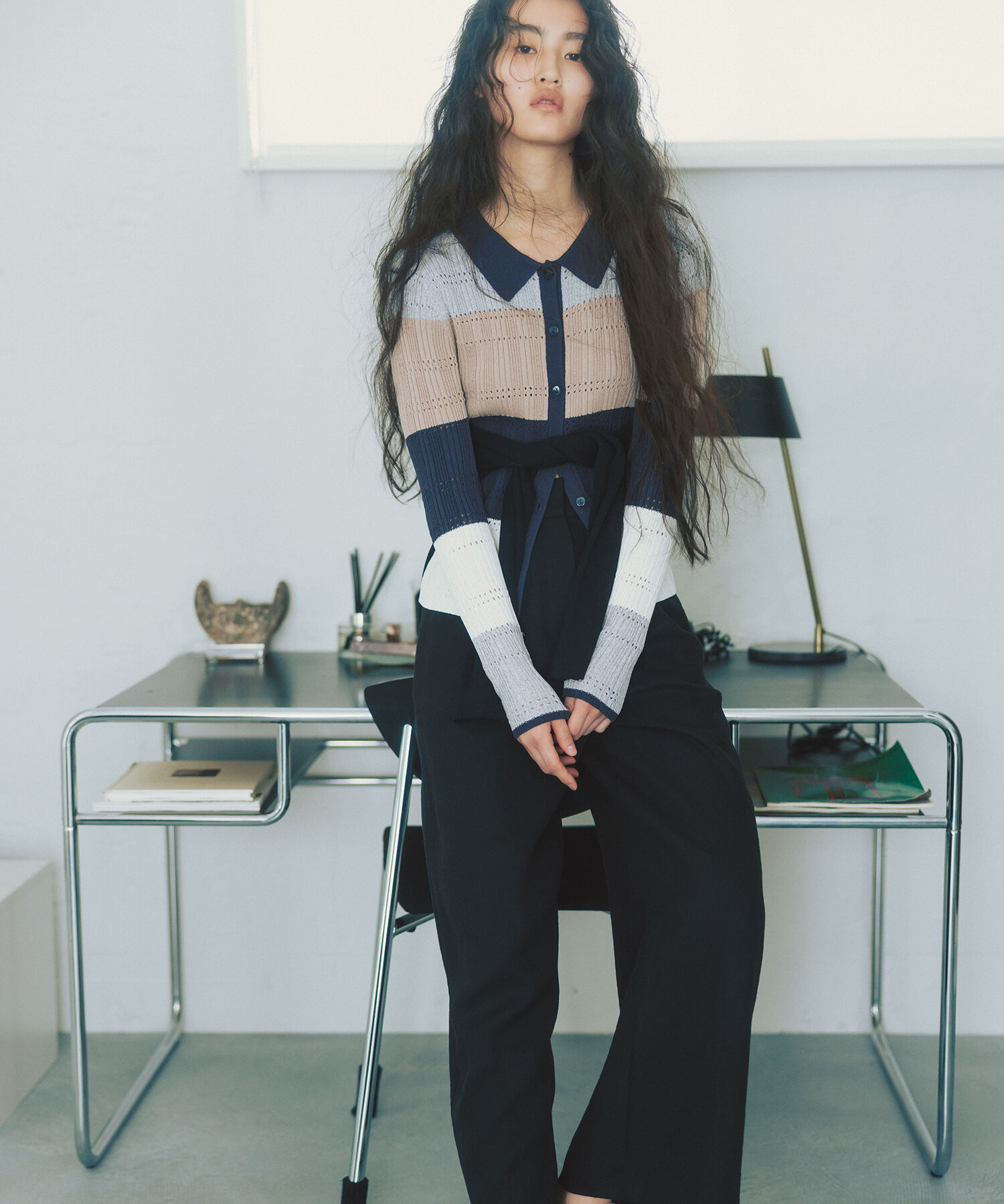  「〈N.〉シンチバックワイドパンツ」|その他|