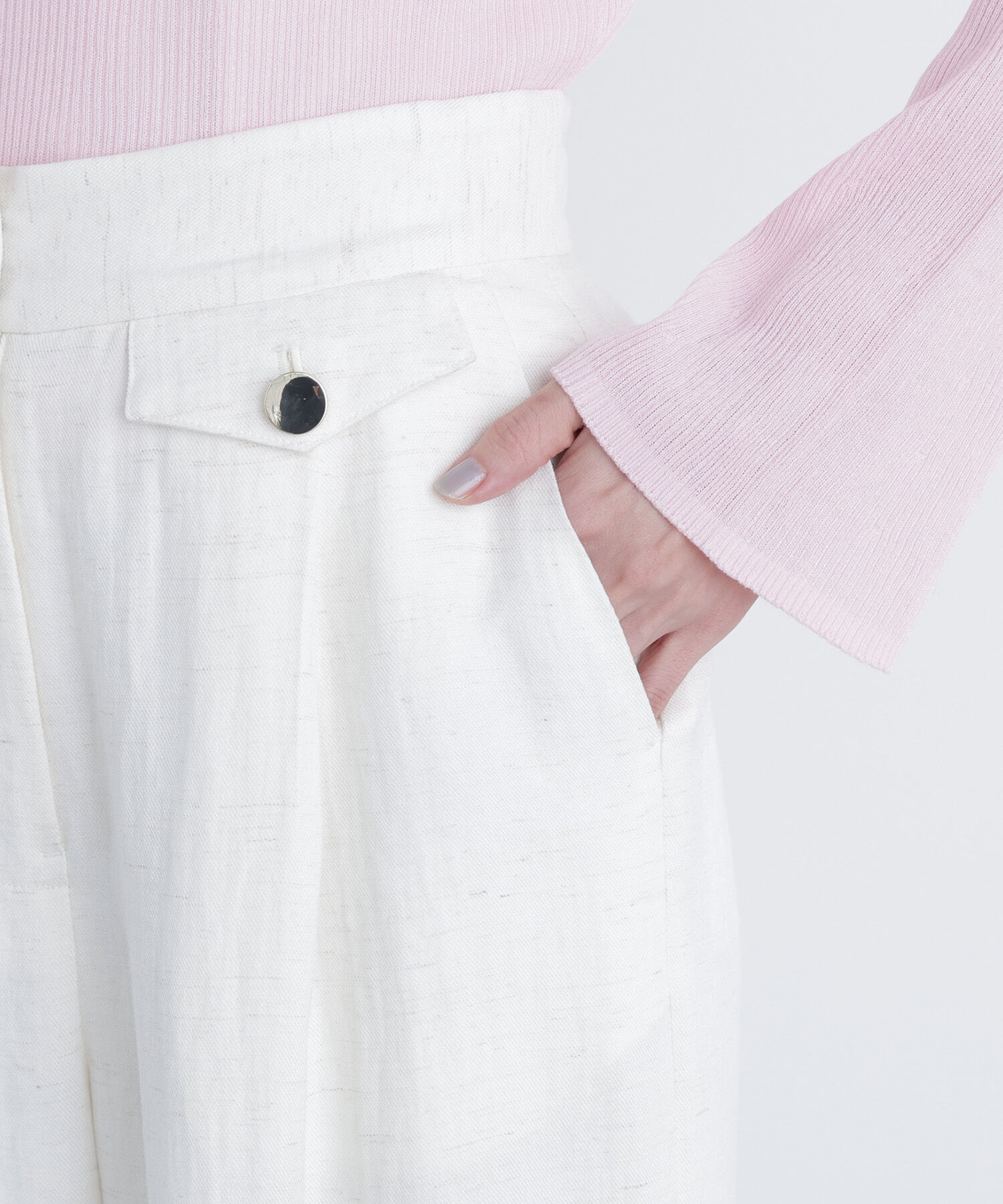  「〈N.〉シンチバックワイドパンツ」|その他|