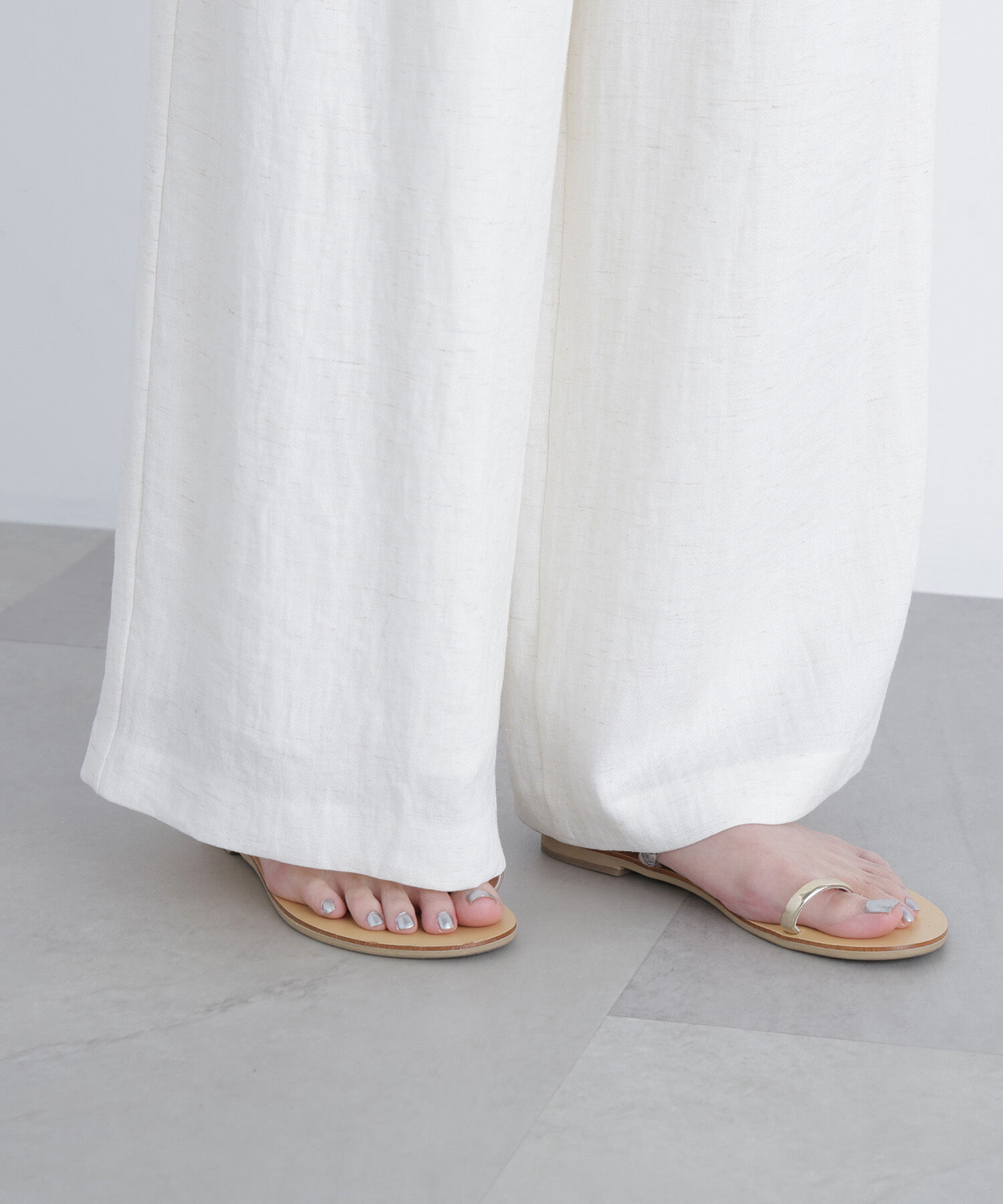  「〈N.〉シンチバックワイドパンツ」|その他|