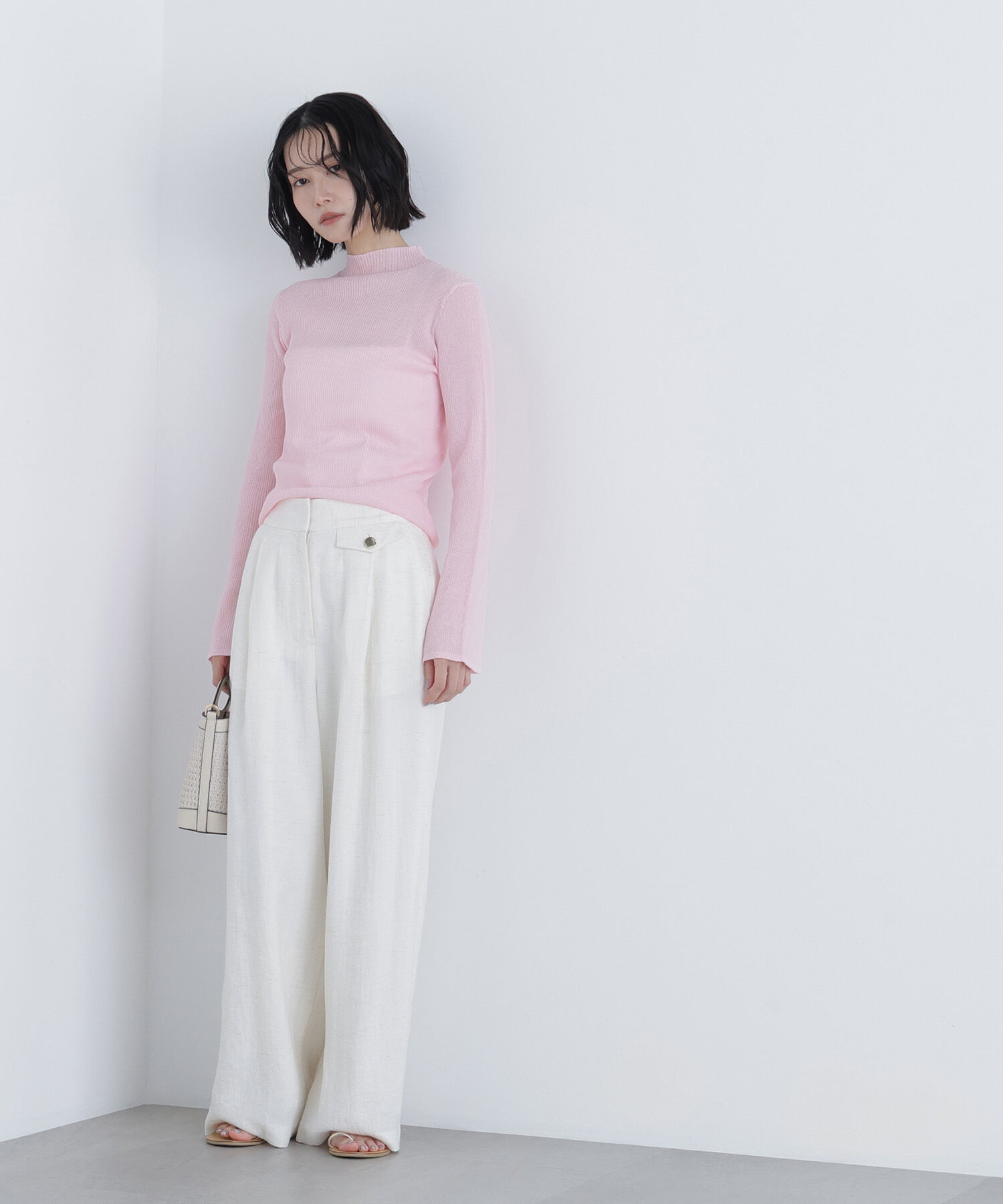  「〈N.〉シンチバックワイドパンツ」|その他|