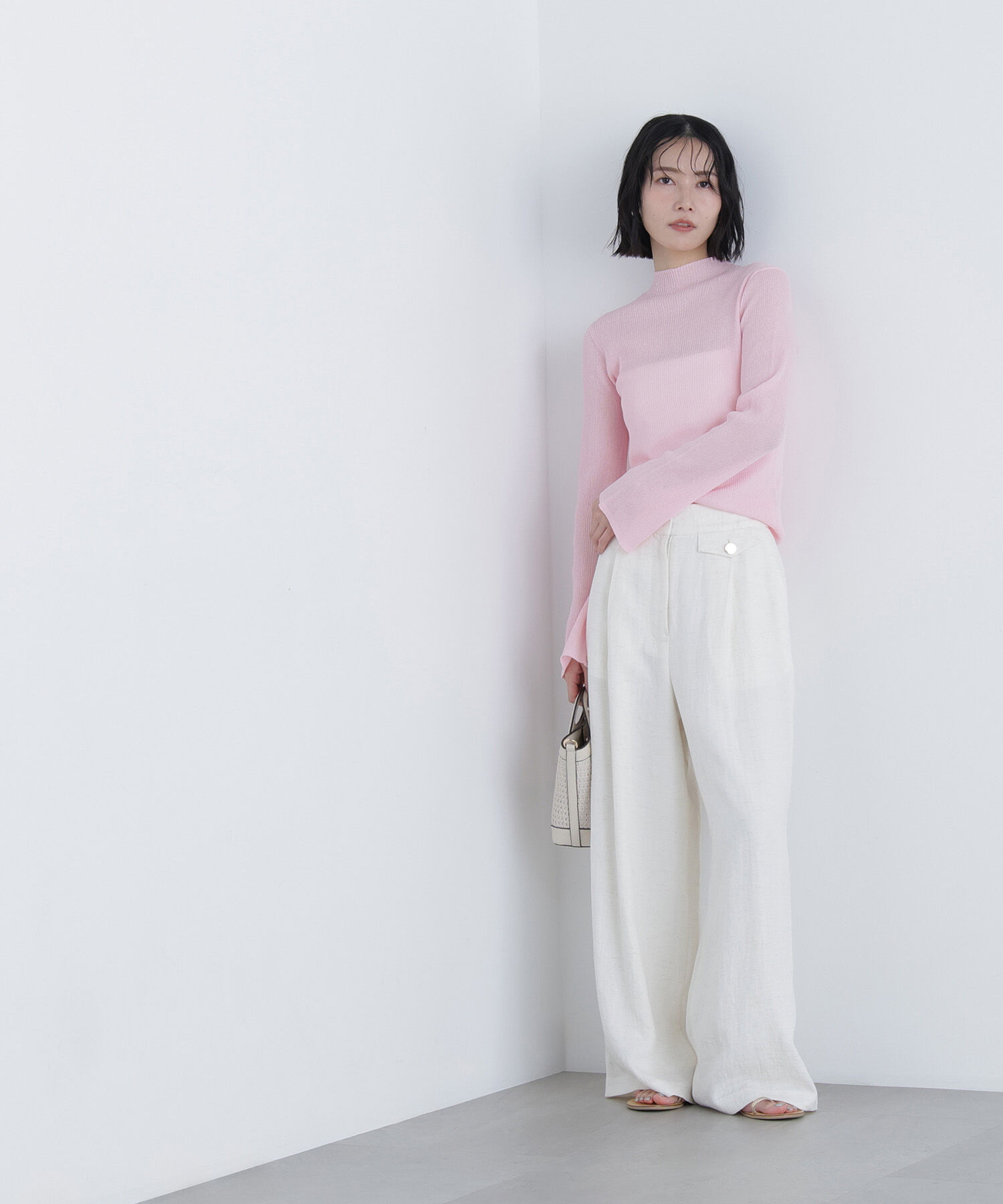  「〈N.〉シンチバックワイドパンツ」|その他|