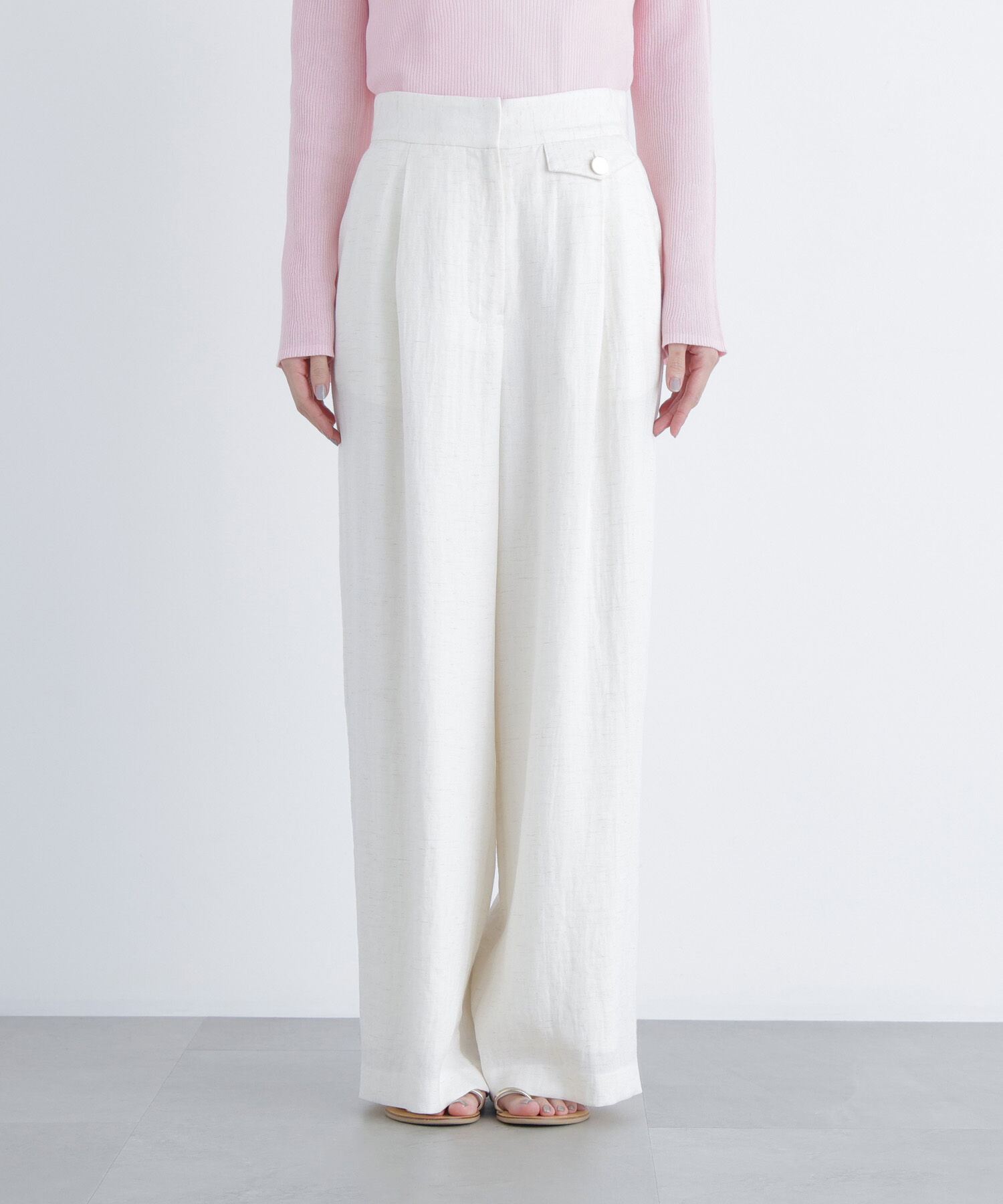  「〈N.〉シンチバックワイドパンツ」|その他|