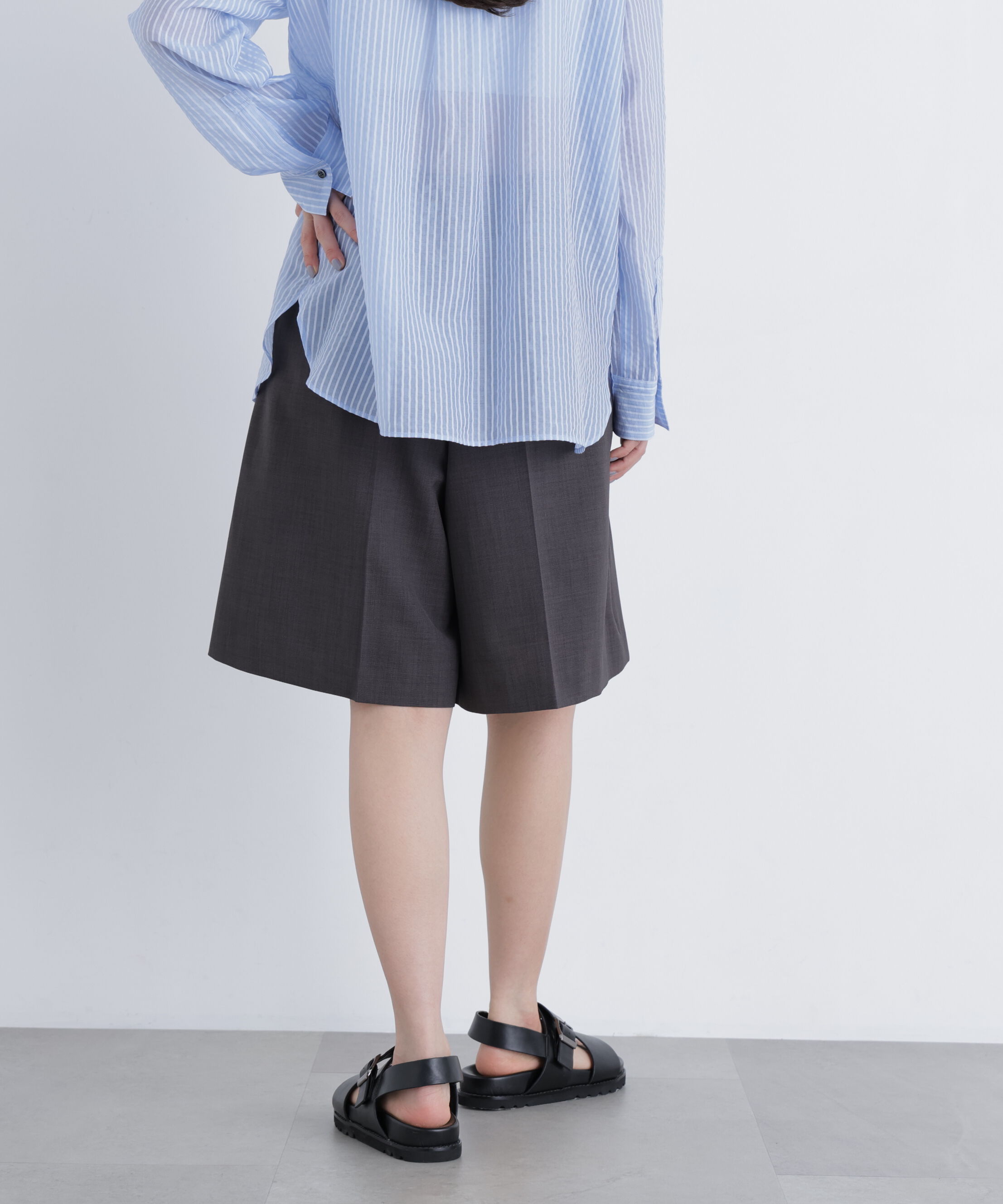  「リネンライク SETUP パンツ」|その他|