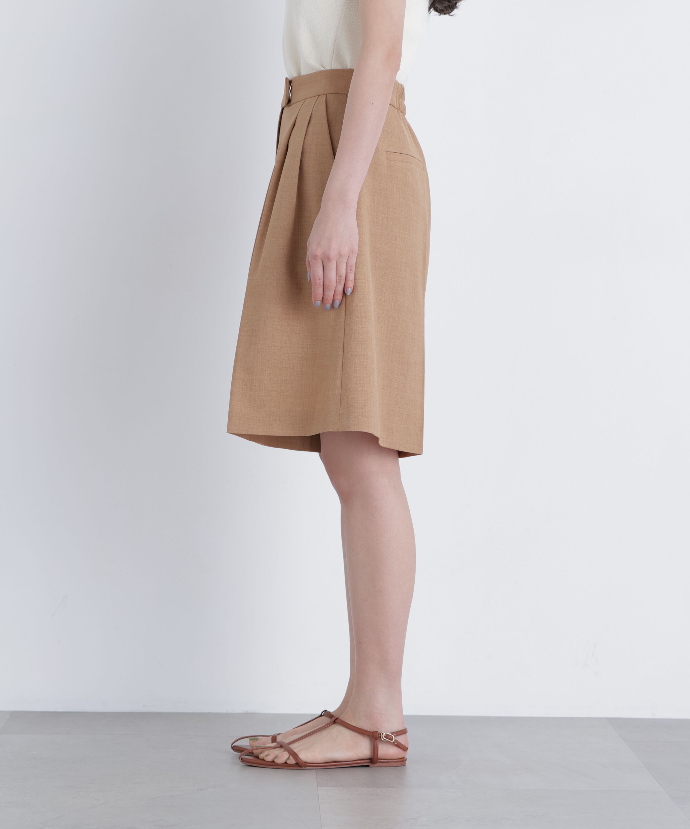  「リネンライク SETUP パンツ」|その他|