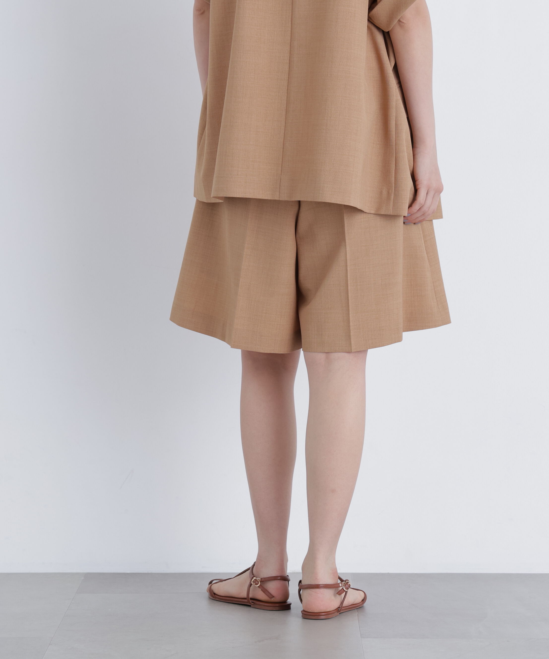  「リネンライク SETUP パンツ」|その他|