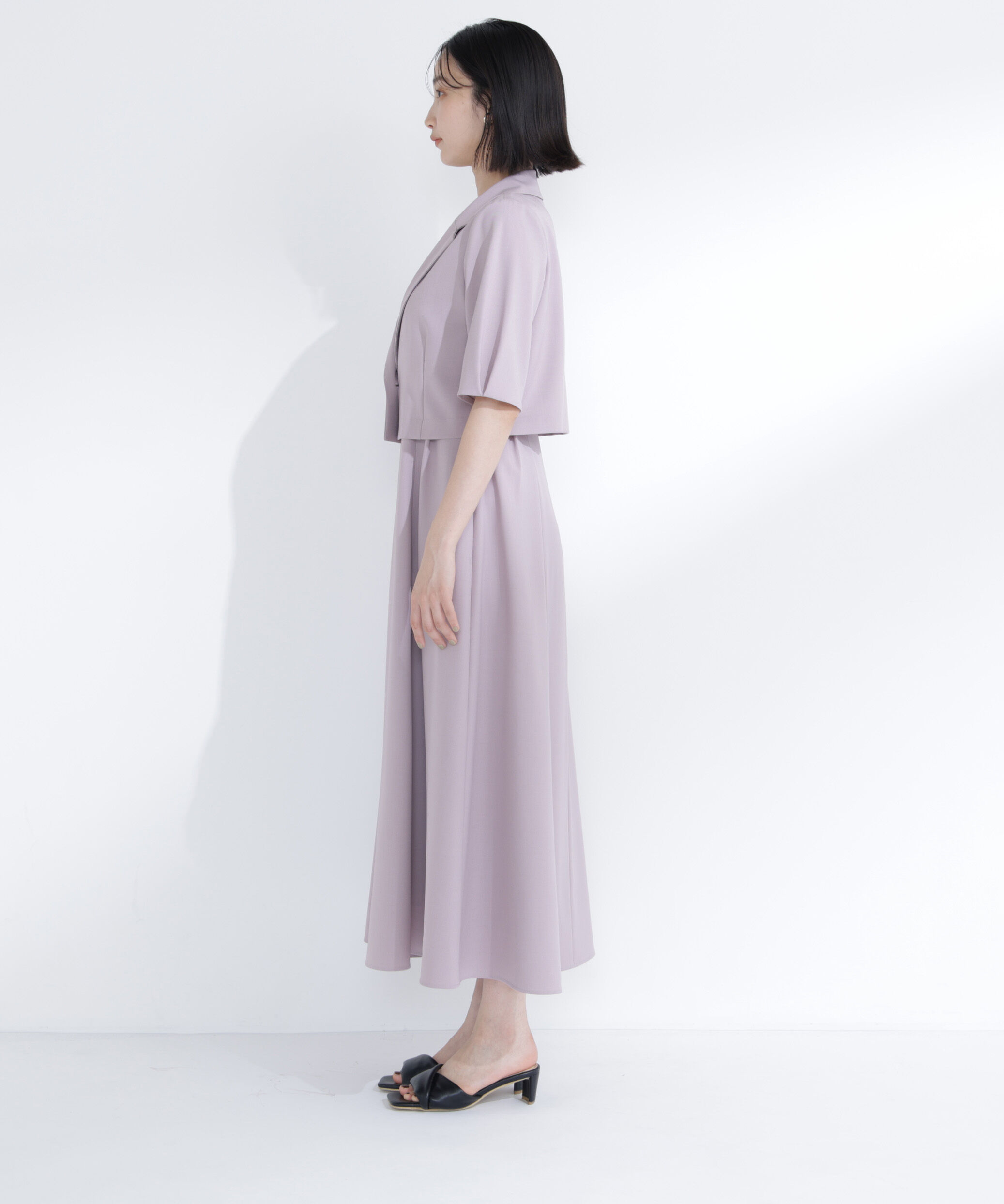  「ショートジャケット＆ワンピース」|ワンピース|