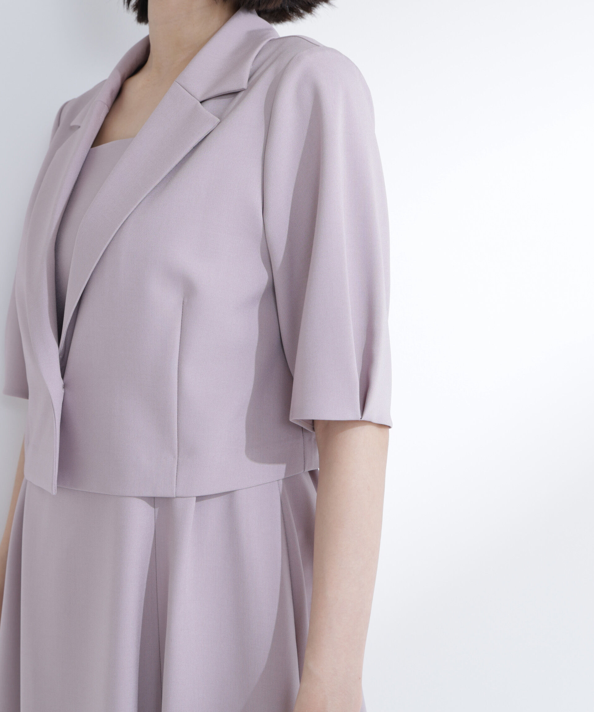  「ショートジャケット＆ワンピース」|ワンピース|