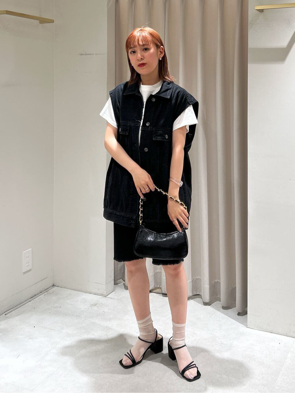  「バイカーデニムパンツ」|その他|