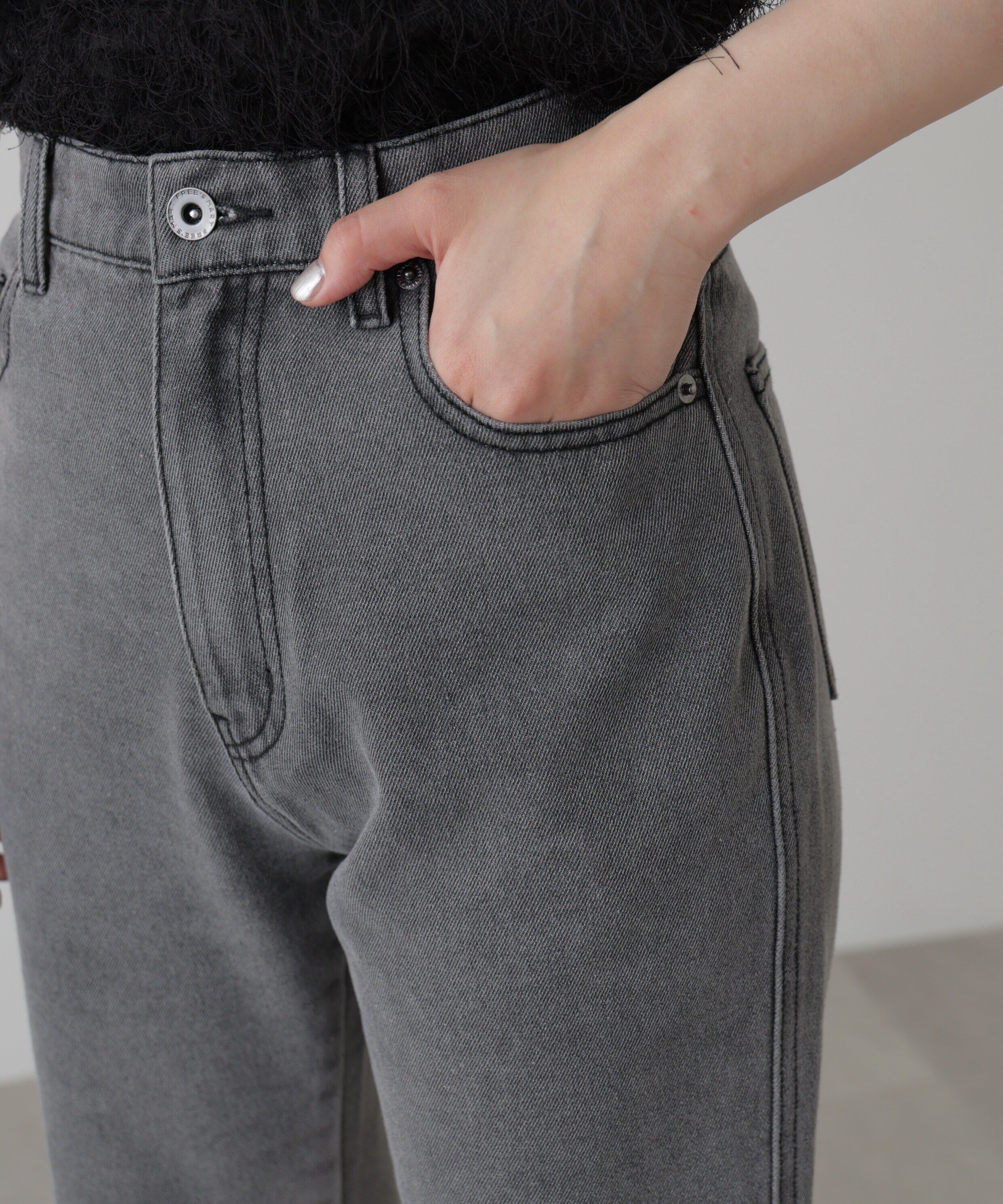  「バイカーデニムパンツ」|その他|