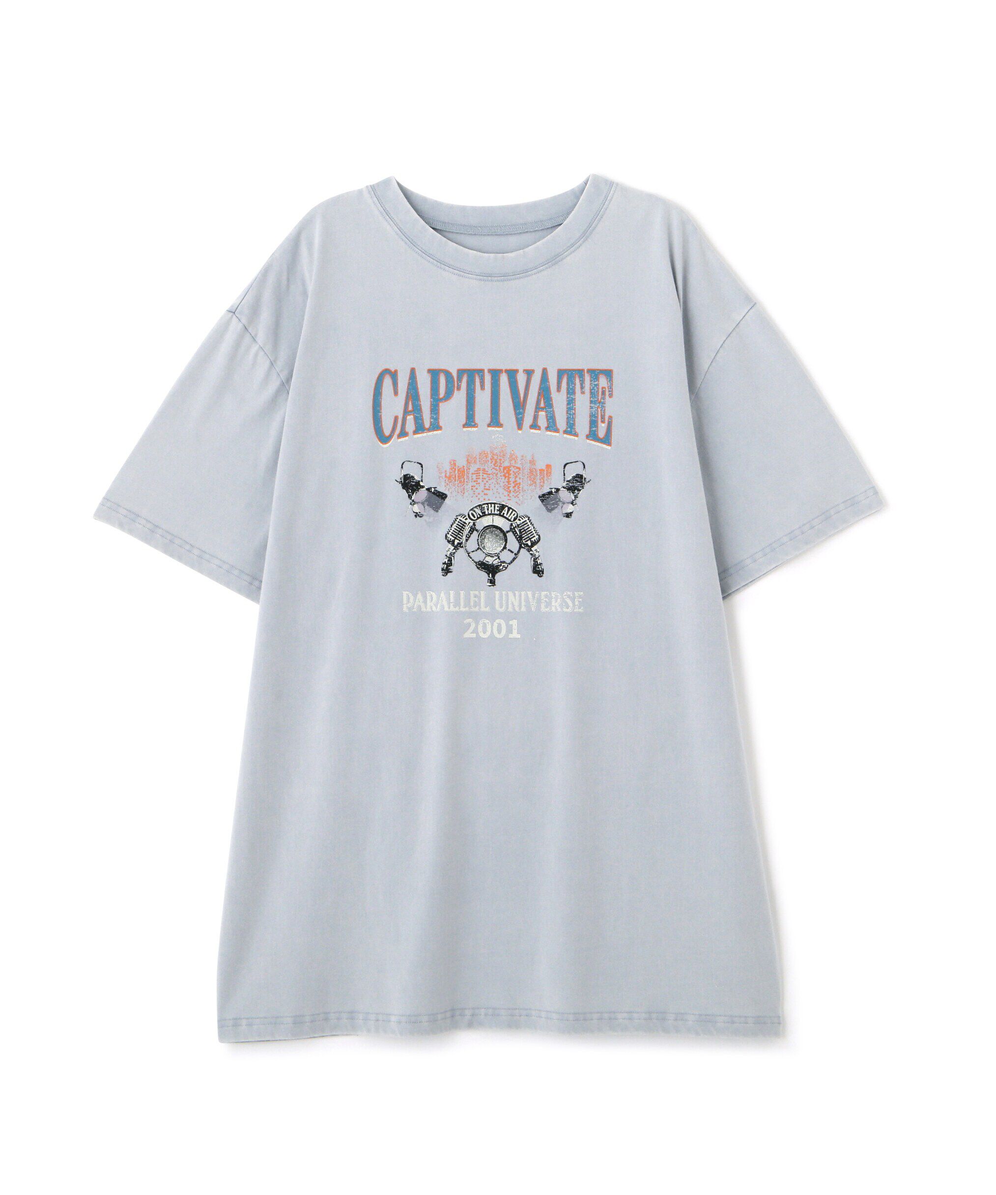  「ヴィンテージライクプリントTシャツ」|Tシャツ・カットソー|