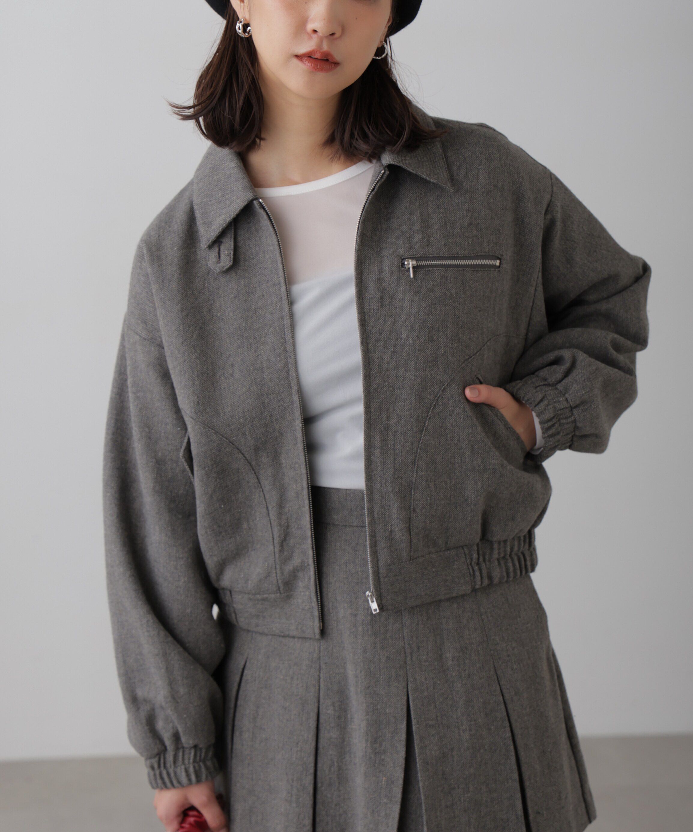  「ジップブルゾン」|ブルゾン・スタジャン|