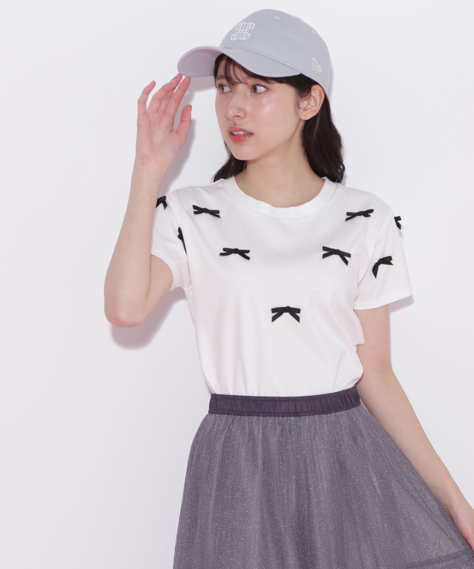  「ランダムリボンTシャツ」|Tシャツ・カットソー|