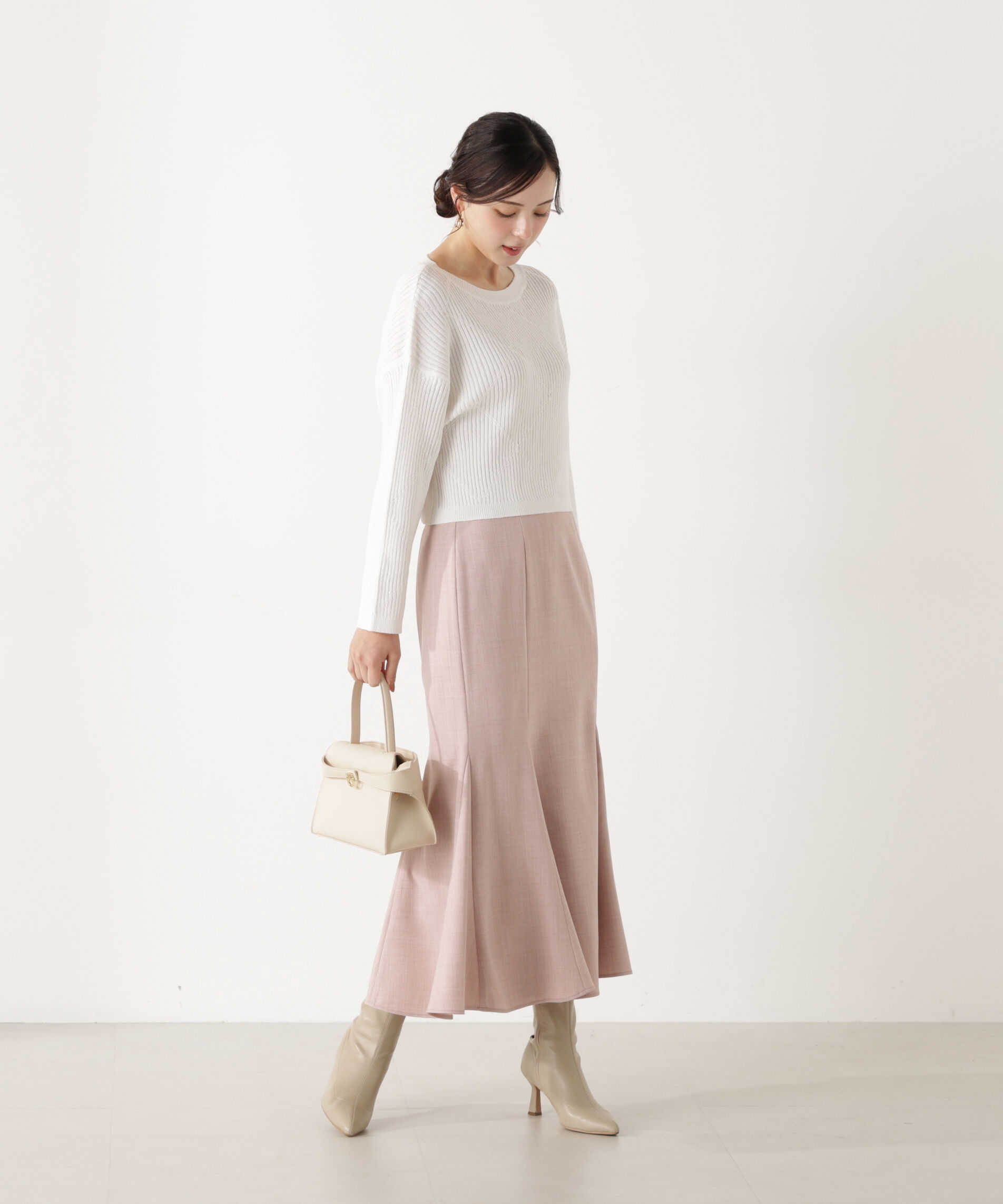 PROPORTION BODY DRESSING「ハイウエストマーメイドスカート　26SS」|スカート|