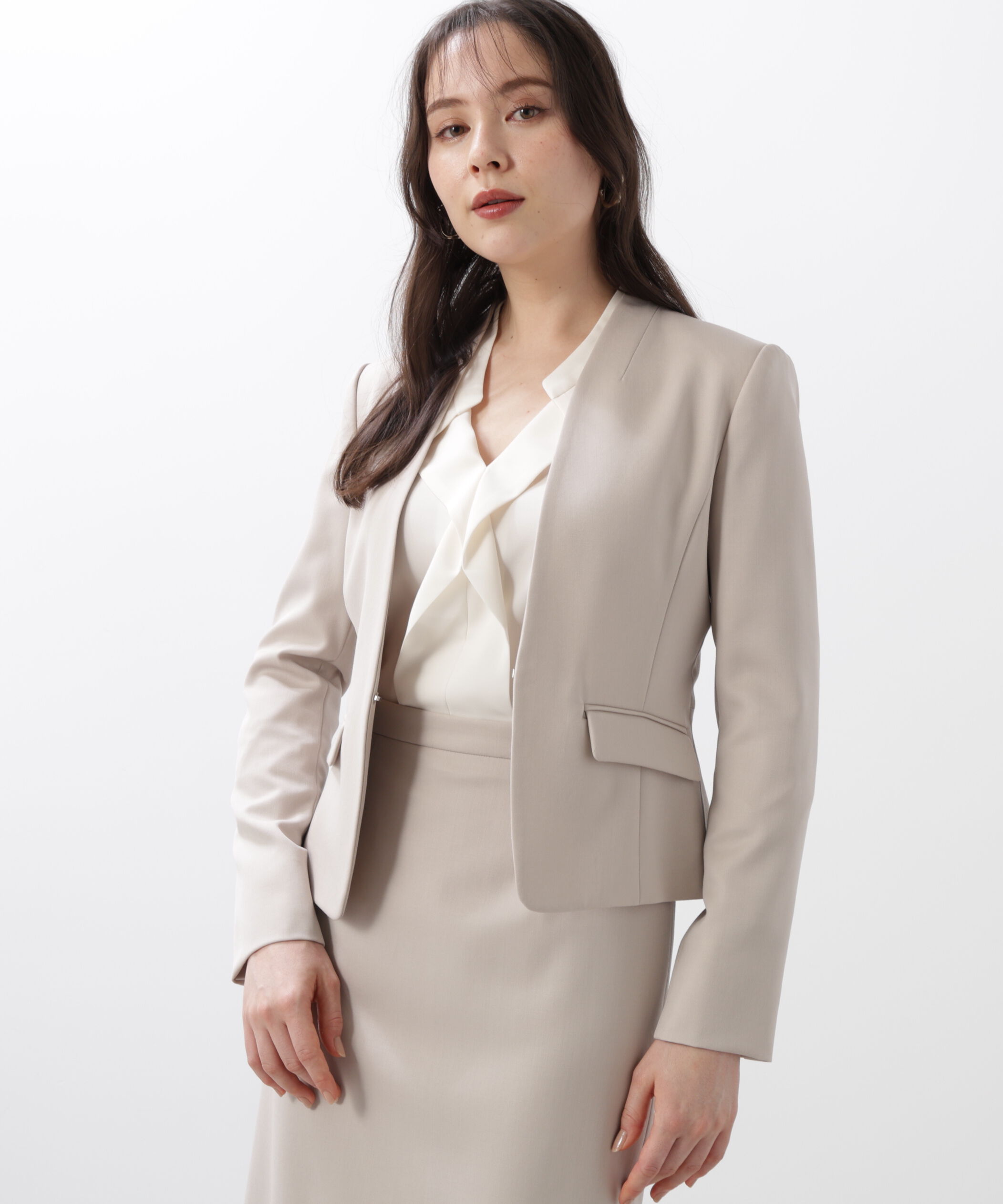  「ドライツイルノーカラージャケット」|その他|