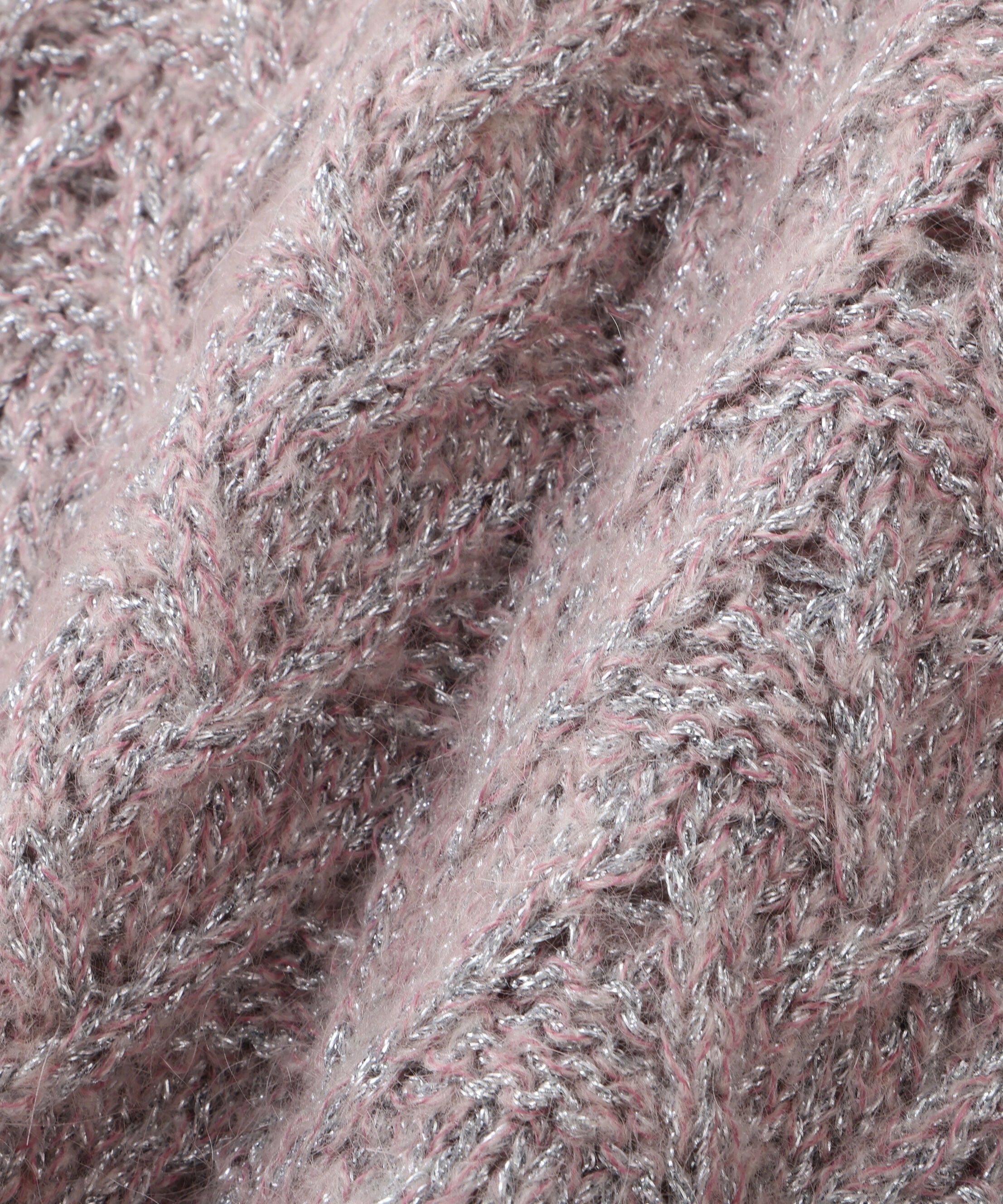  「◆ラメケーブルニットプルオーバー」|ニット・セーター|