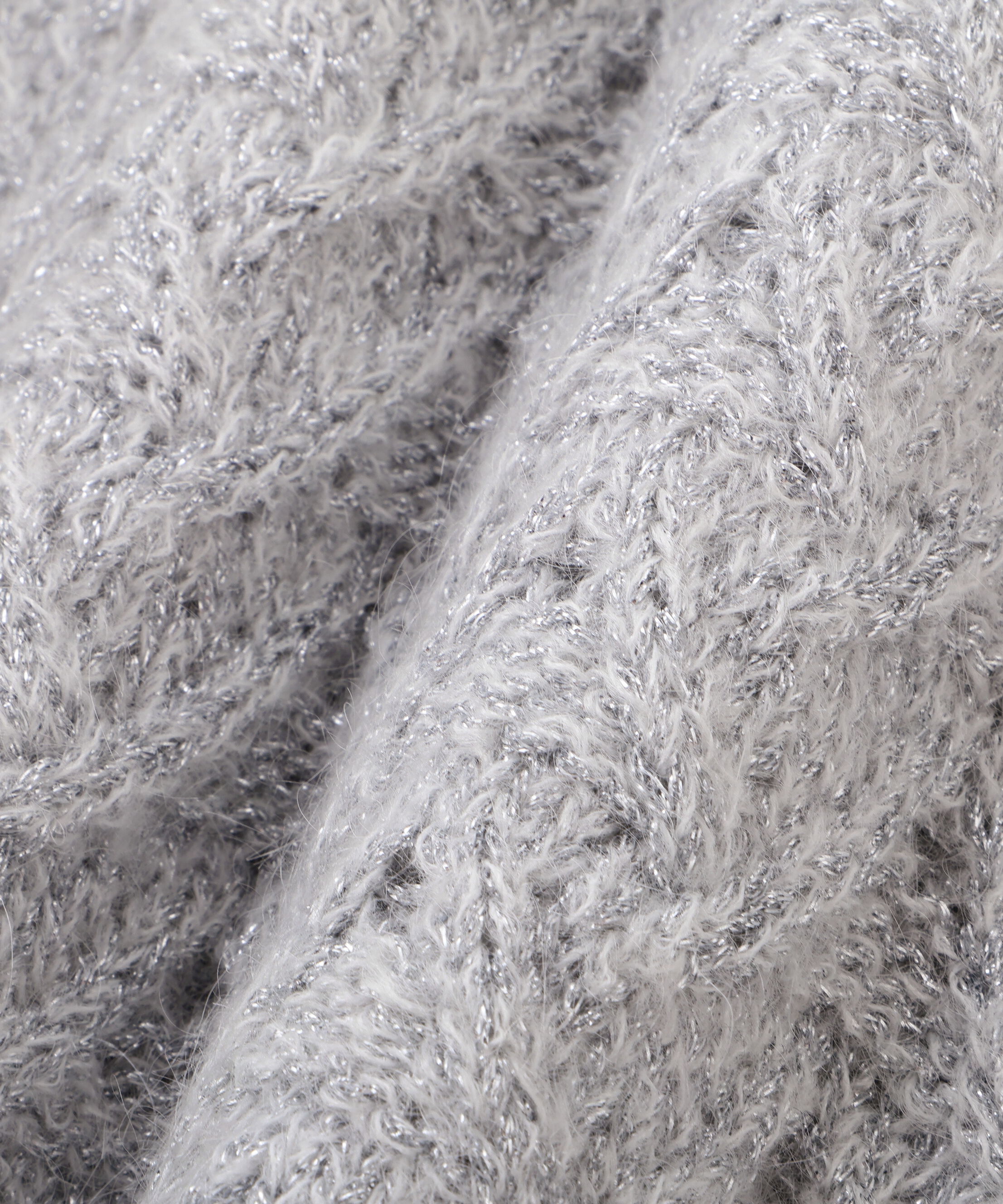  「◆ラメケーブルニットプルオーバー」|ニット・セーター|