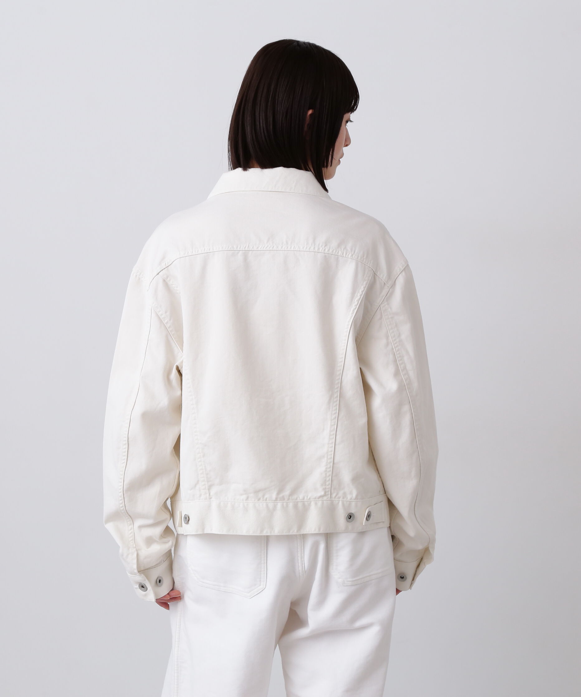 YLEVE 「Ｙ / ORGANIC COTTON TENCEL CHINO JACKET」|ブルゾン・スタジャン|