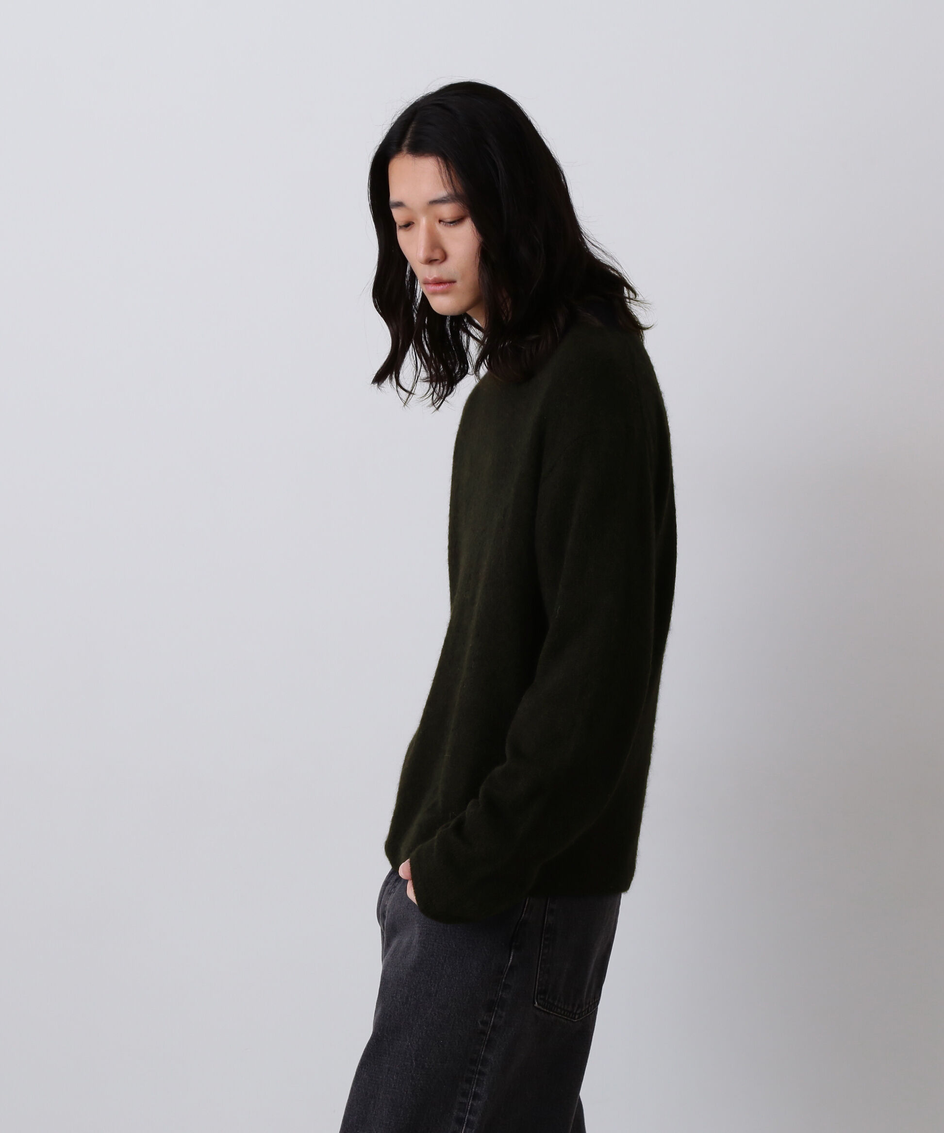 YLEVE 「YLEVE / FAIRY ALPACA KNIT PULL OVER」|ニット・セーター|