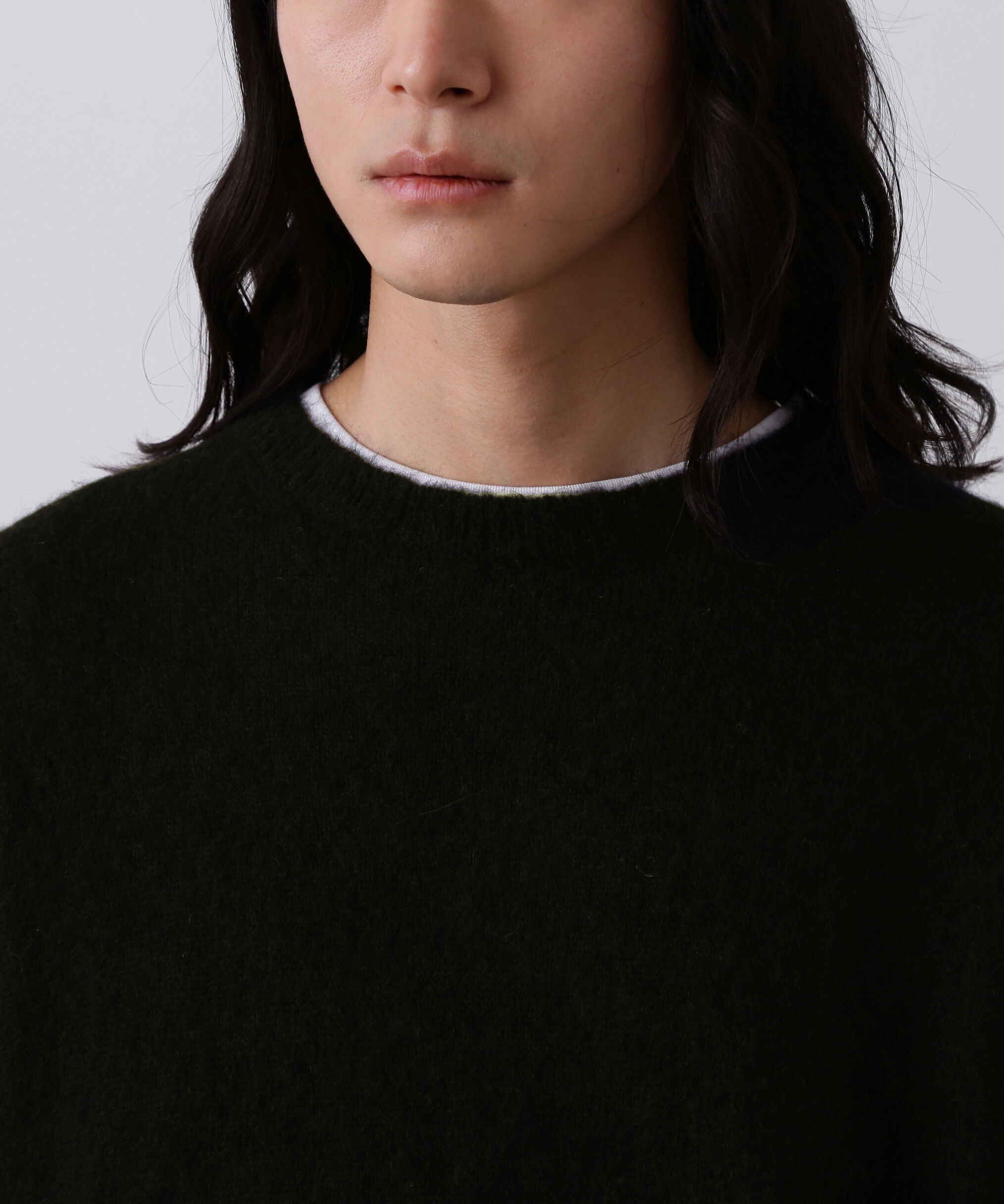 YLEVE 「YLEVE / FAIRY ALPACA KNIT PULL OVER」|ニット・セーター|