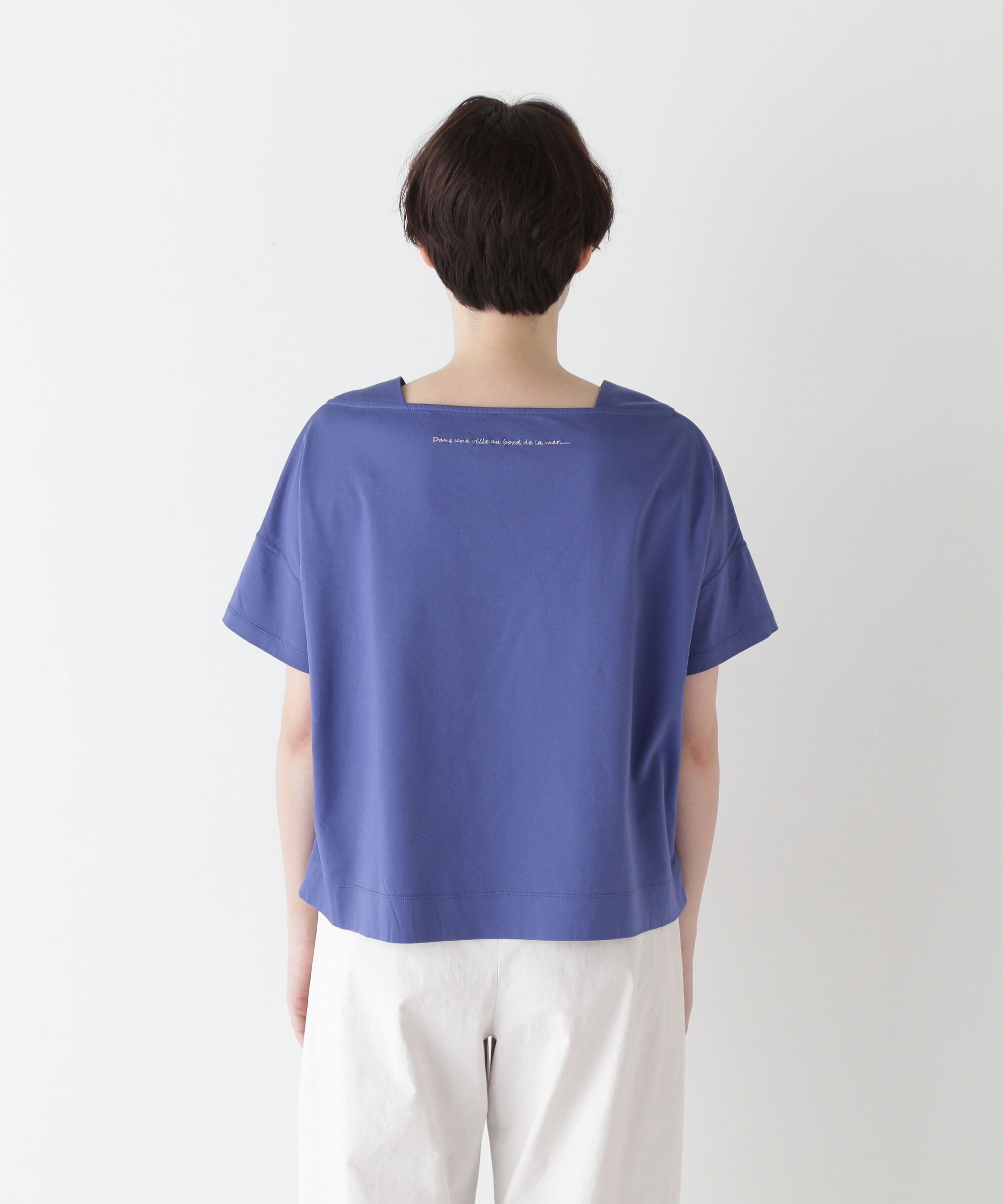  「◆【汗ジミ軽減】バック刺繍ロゴプルオーバー」|Tシャツ・カットソー|