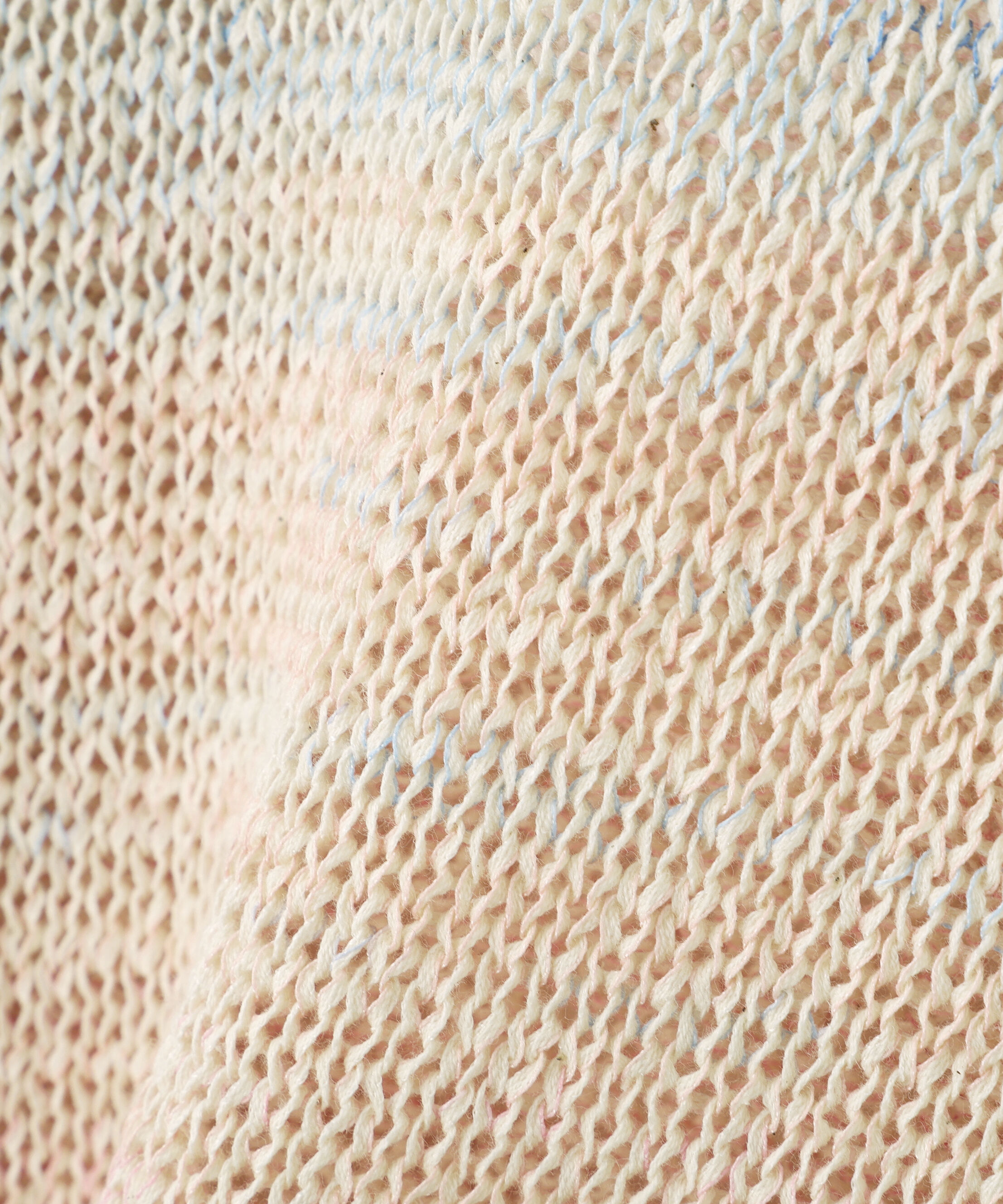  「◆《ウォッシャブル》綿ポリカスリヤーンクルーネックプルオーバー」|ニット・セーター|