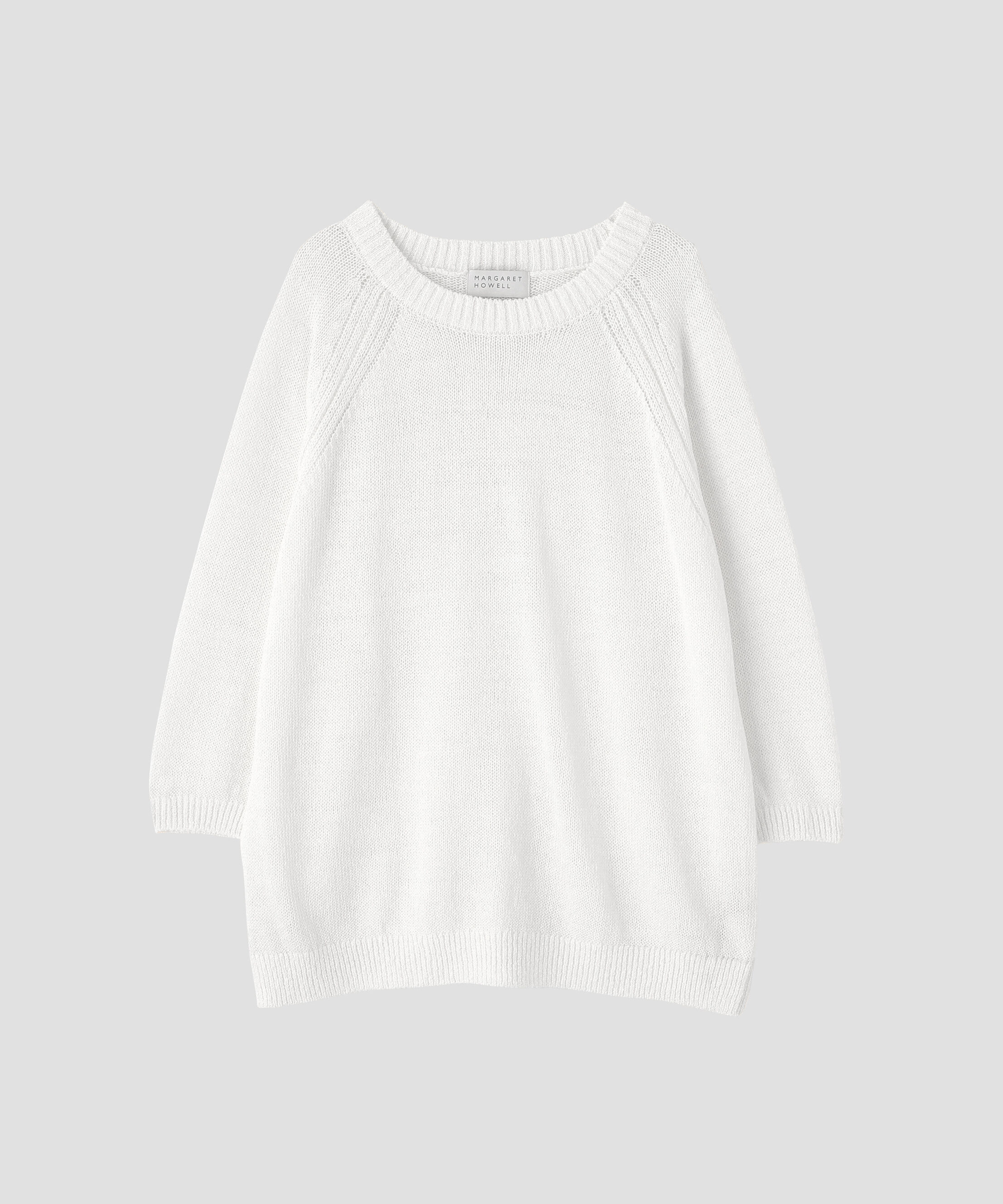 MARGARET HOWELL HOUSEHOLDGOODS「BRAIDED LINEN KNITWEAR」|ニット・セーター|