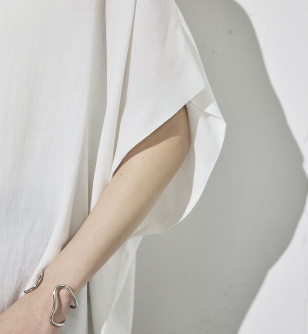 Doux archives「ウォッシャブルリネンライクスキッパープルオーバー」|シャツ・ブラウス|