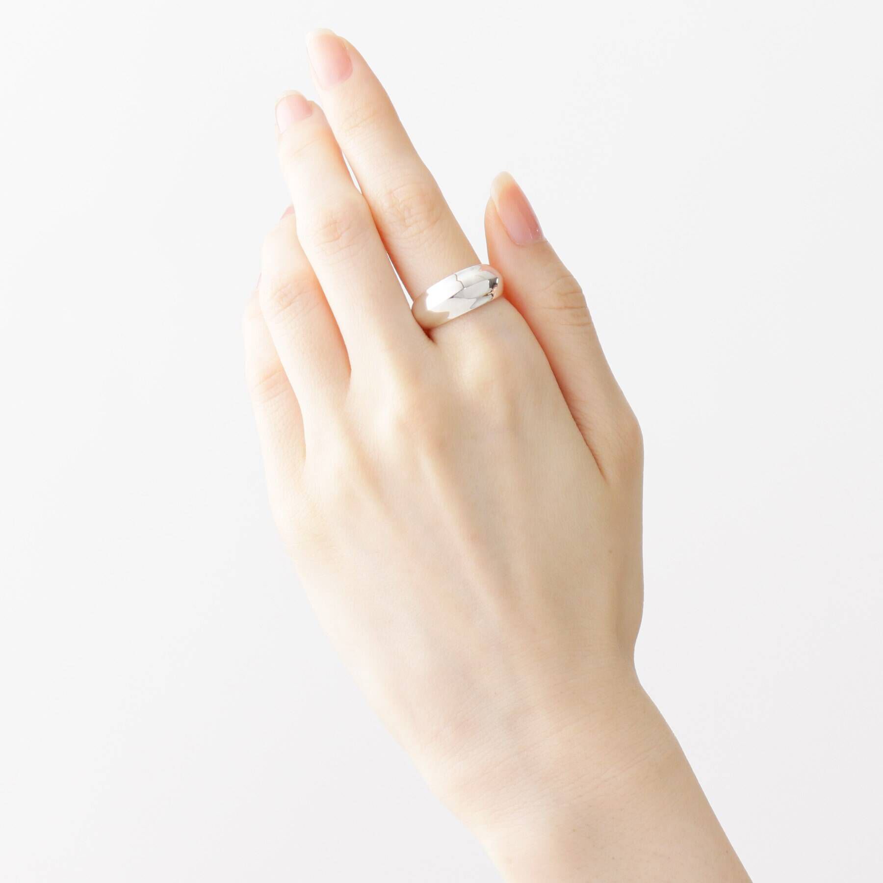 COCOSHNIK「ラスティングシルバー パフリング」|リング|