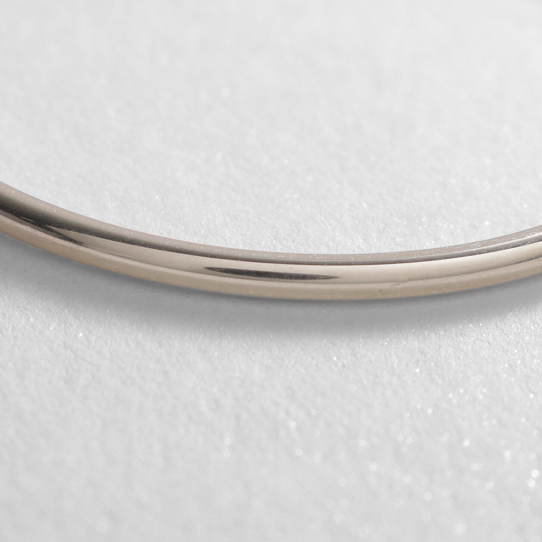 COCOSHNIK ONKITSCH「シルバー ソリッドフープピアスL」|ピアス|