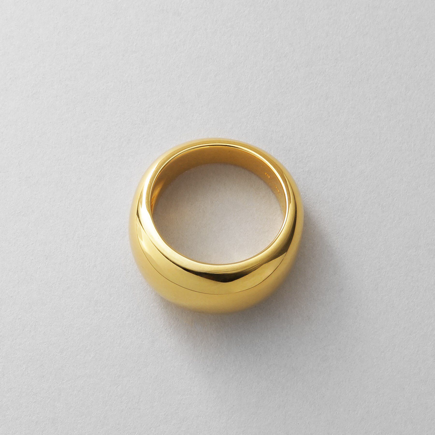 COCOSHNIK ONKITSCH「シルバー ドームピンキーリング GP」|リング|