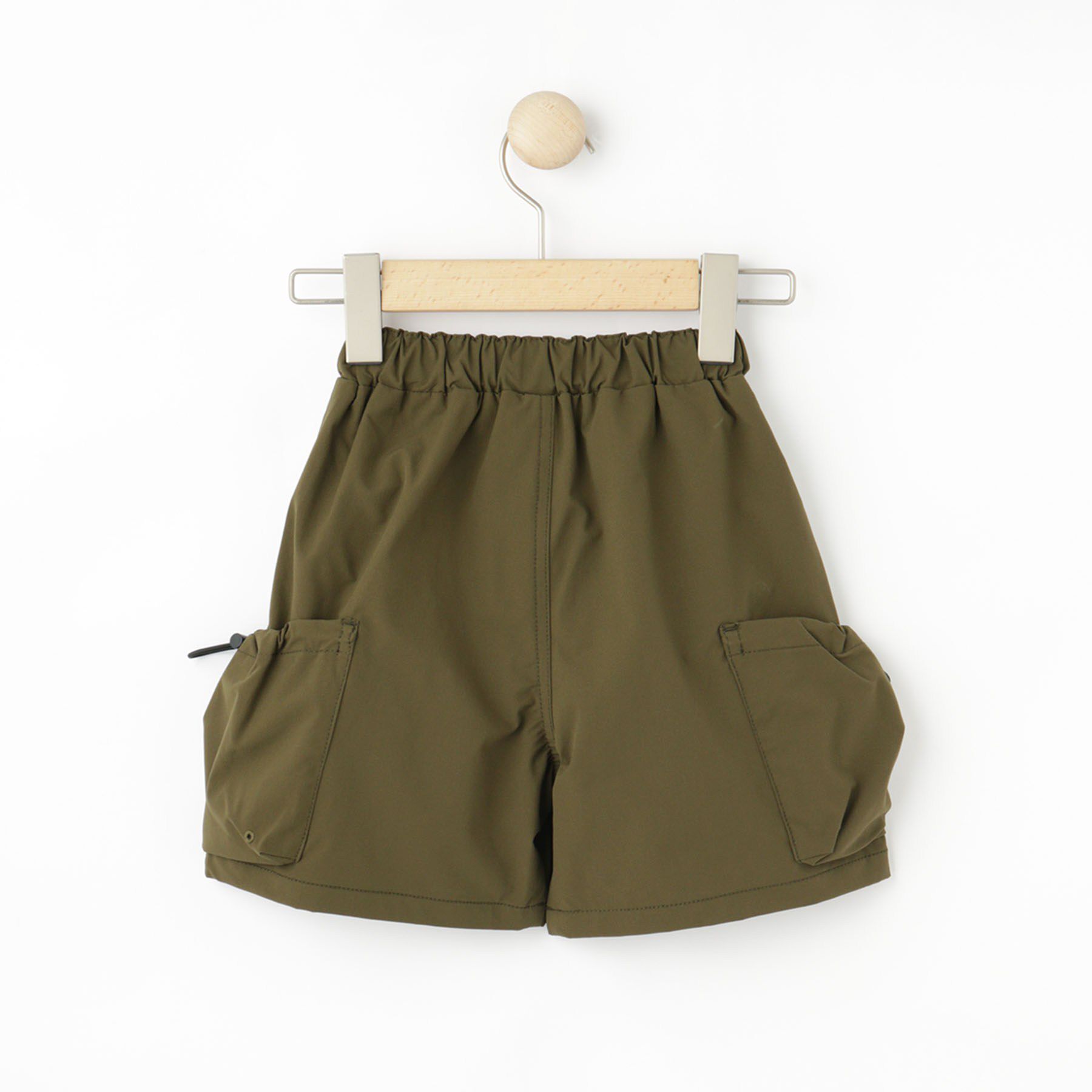 SHOO･LA･RUE「【100-150cm】ショートカーゴパンツ」|キュロット|