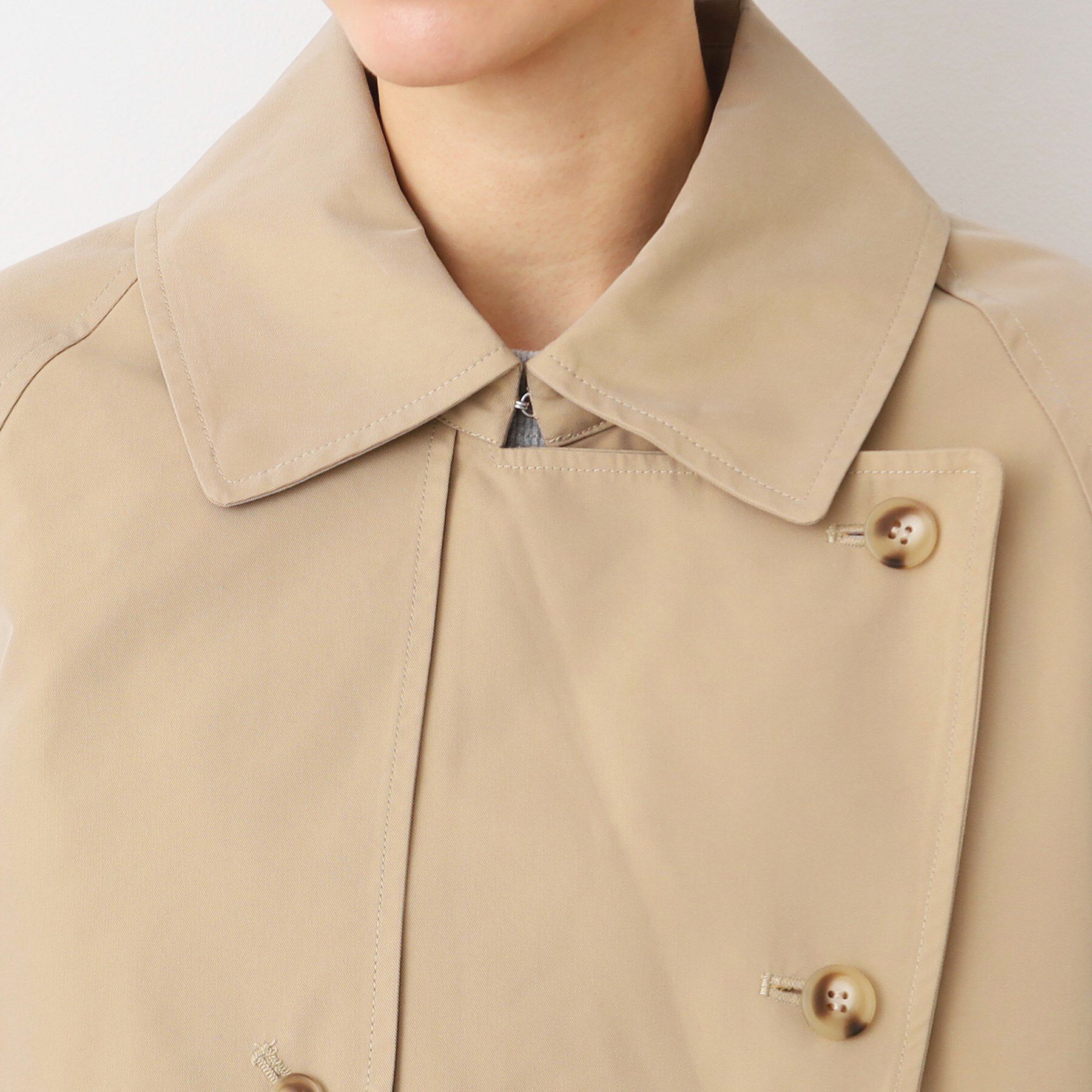 Dessin「【洗える】ショートトレンチジャケット」|テーラードジャケット|