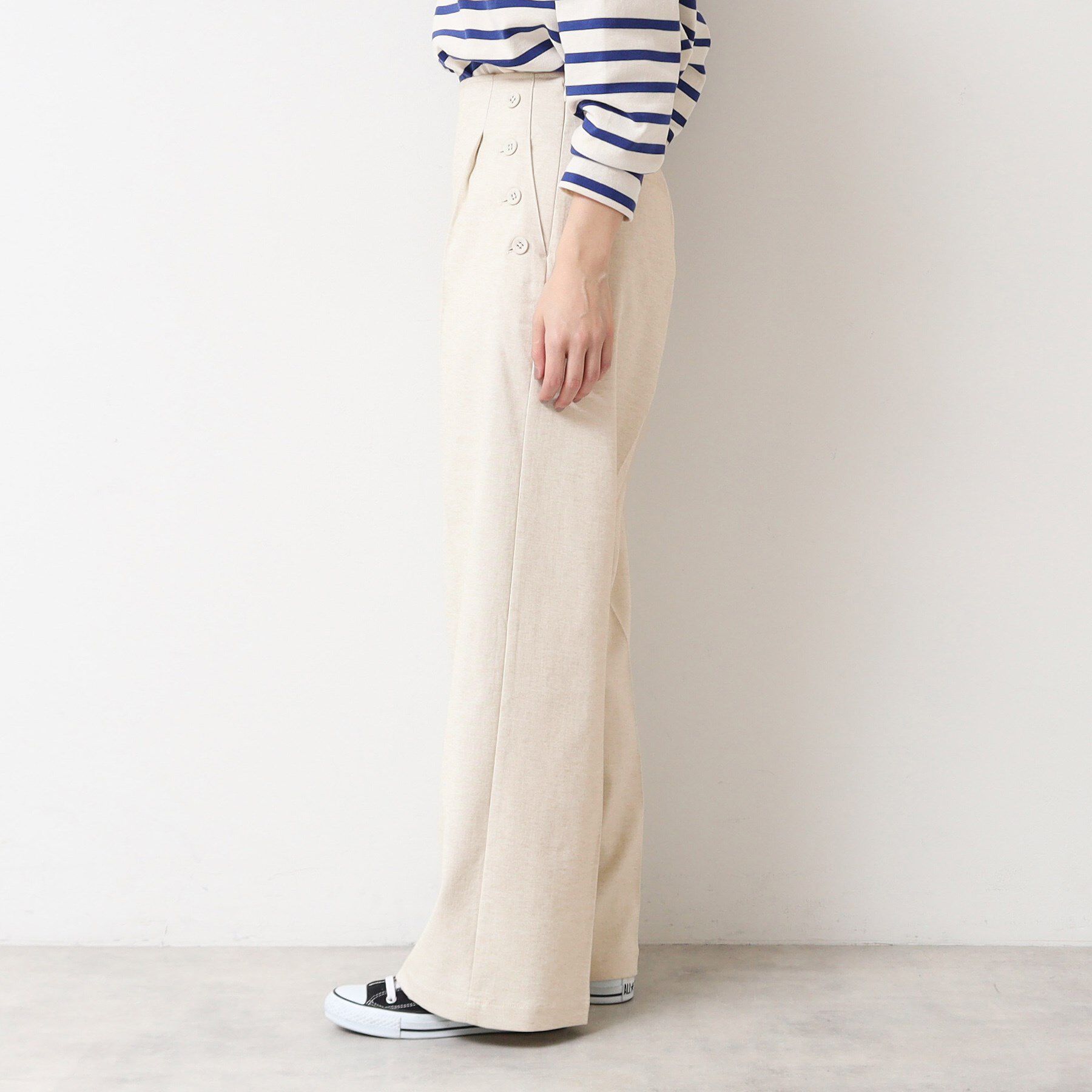 Dessin「【多機能】リネンブレンドマリンパンツ」|その他|