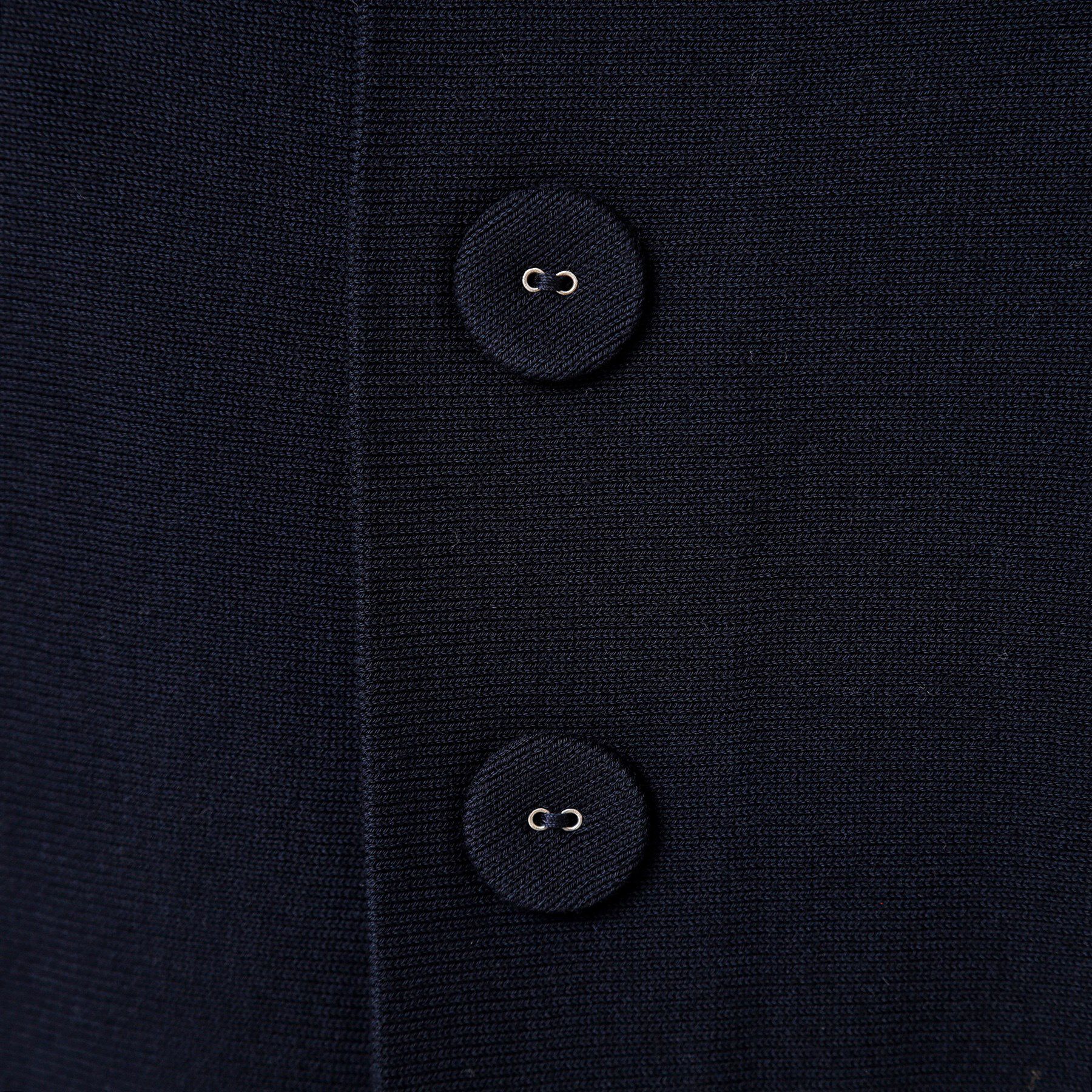 Dessin「【選べる7色展開・洗える】後ろボタンニットプルオーバー七分袖（XS～L）」|ニット・セーター|