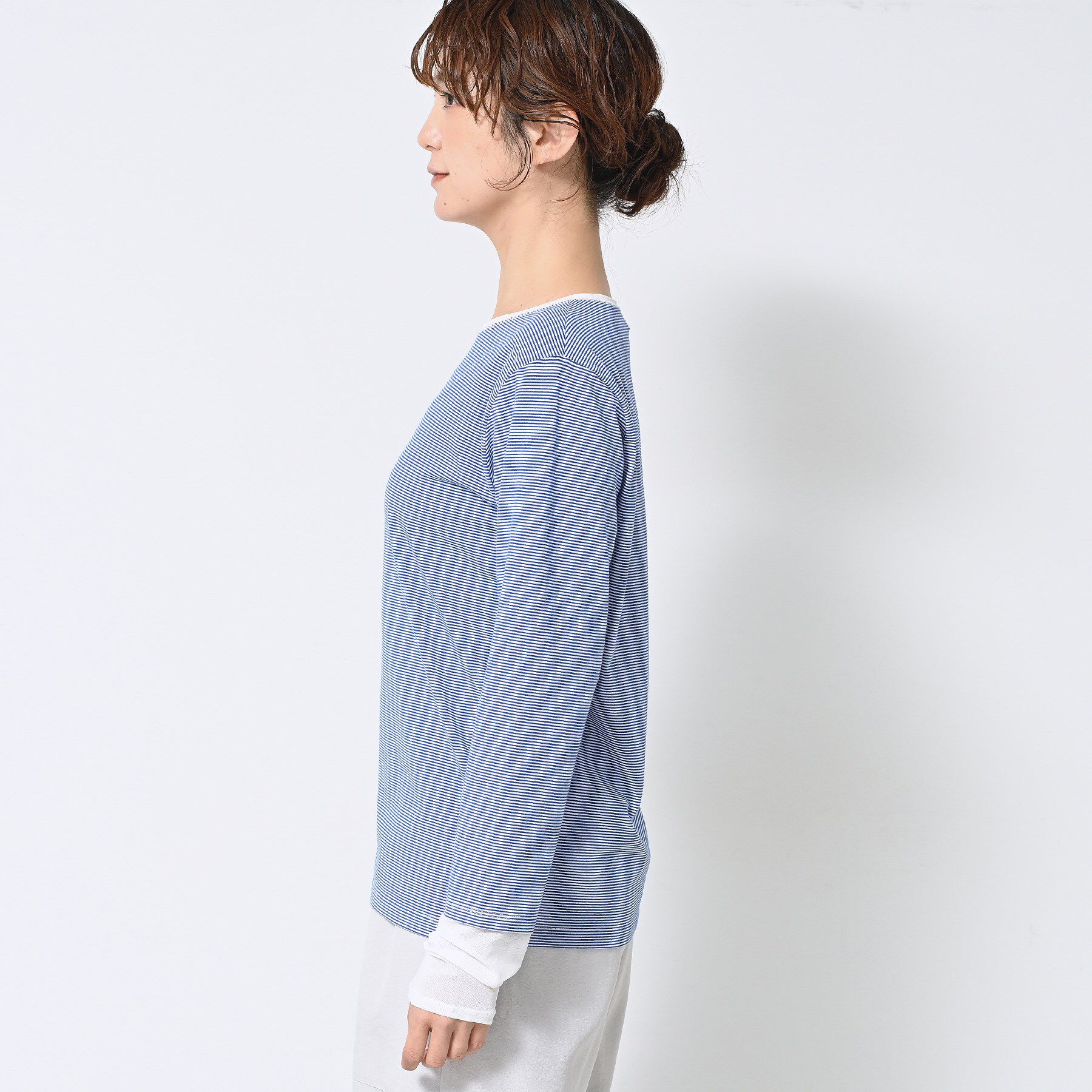 Dessin「【洗える】ドッキングチュールロンT」|Tシャツ・カットソー|