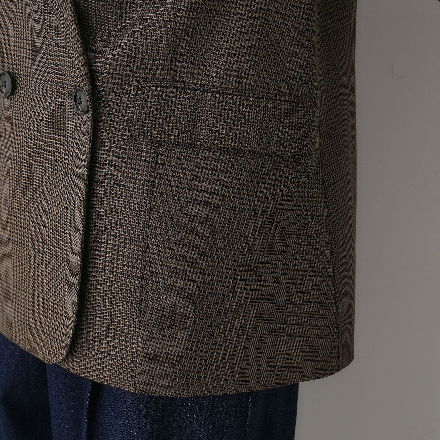 Dessin「【洗える】ダブルブレストジャケット」|テーラードジャケット|