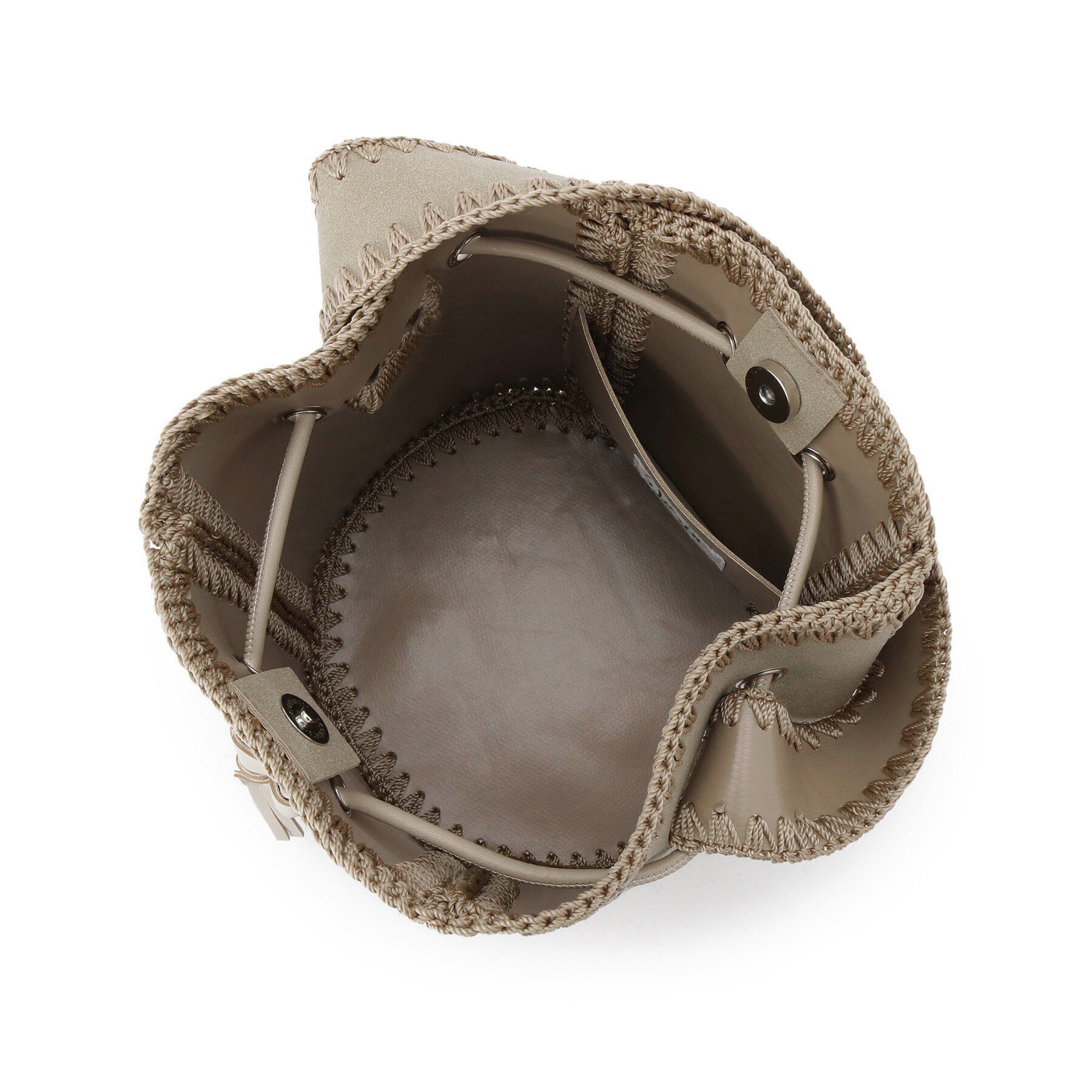 Dessin「かがりステッチ巾着バッグ」|ショルダー・メッセンジャー|