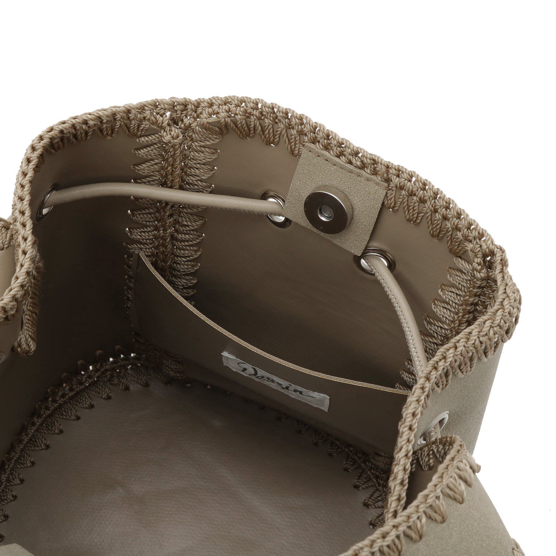 Dessin「かがりステッチ巾着バッグ」|ショルダー・メッセンジャー|