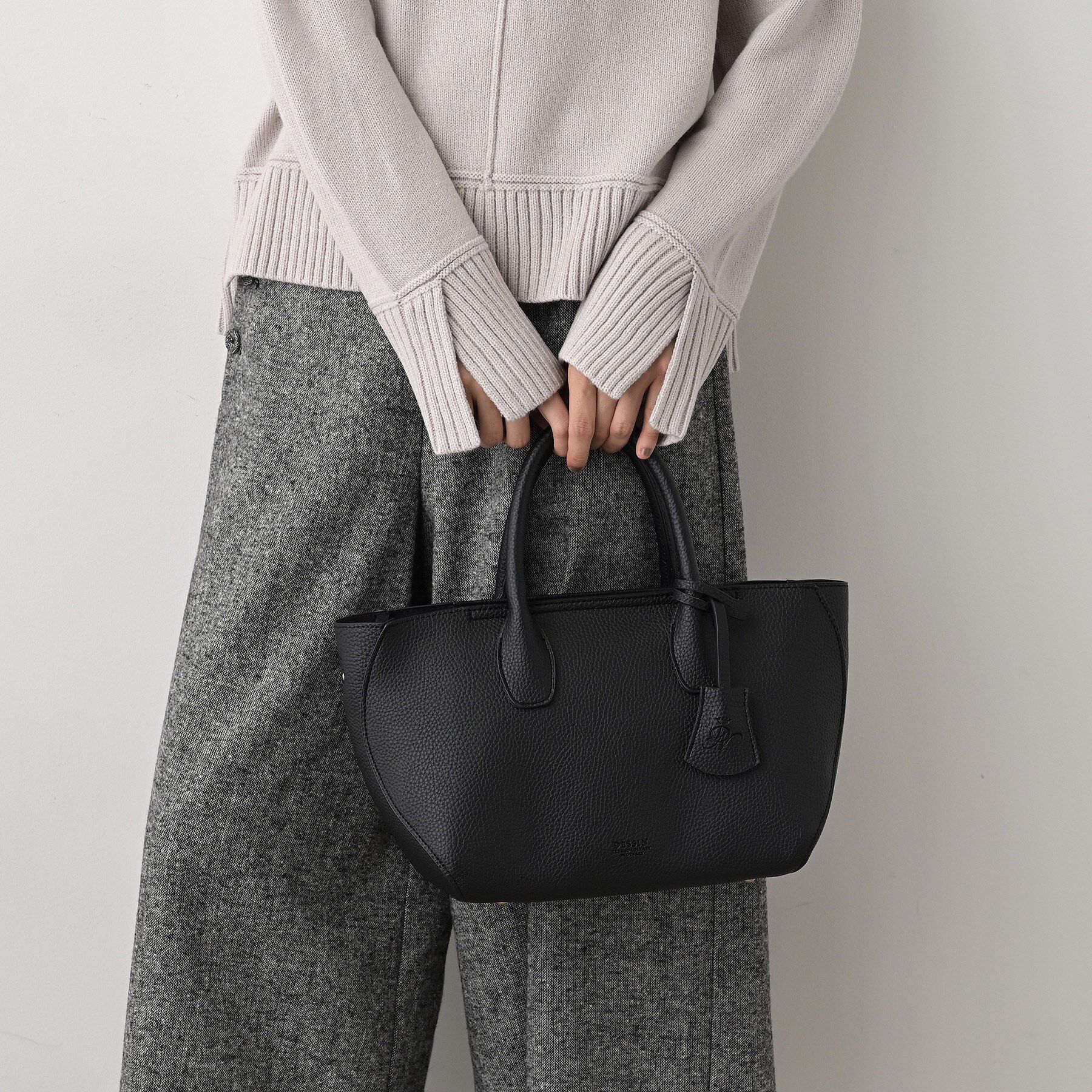 Dessin「【2WAY】シュリンク合皮トートバッグ」|トートバッグ|