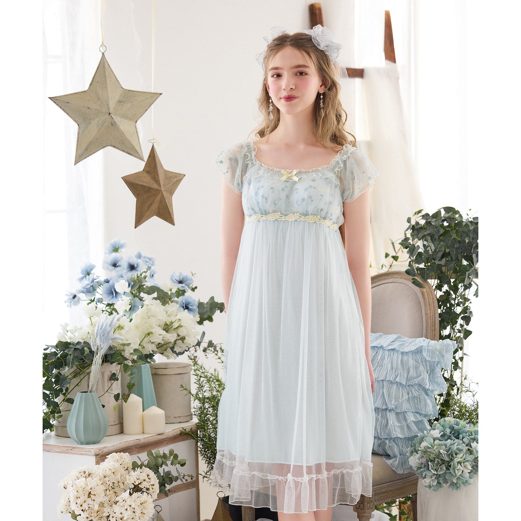 Risa Magli「ホリー カップ付マキシワンピース」|インナー|