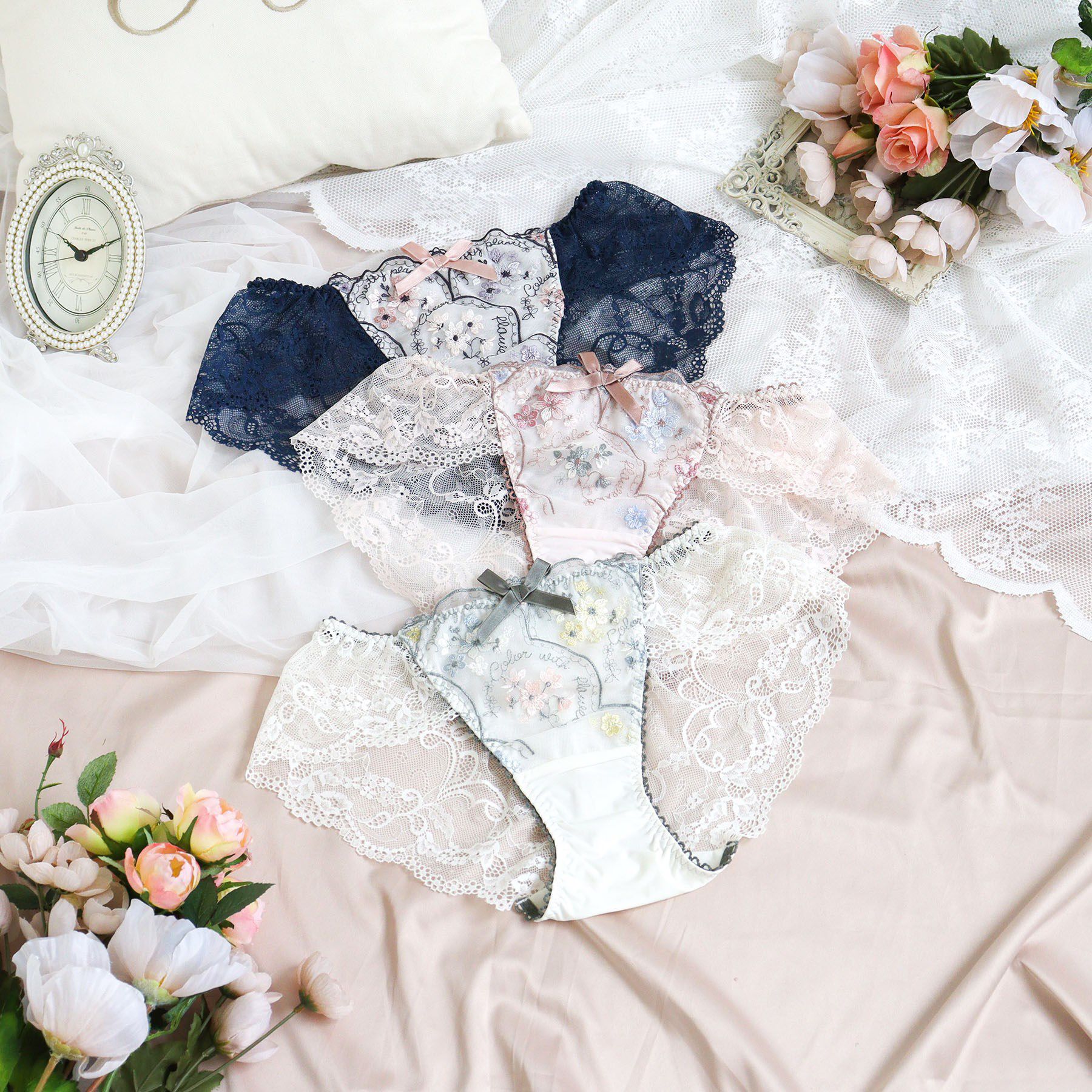 Risa Magli「フェリーチェ レースショーツ」|インナー|