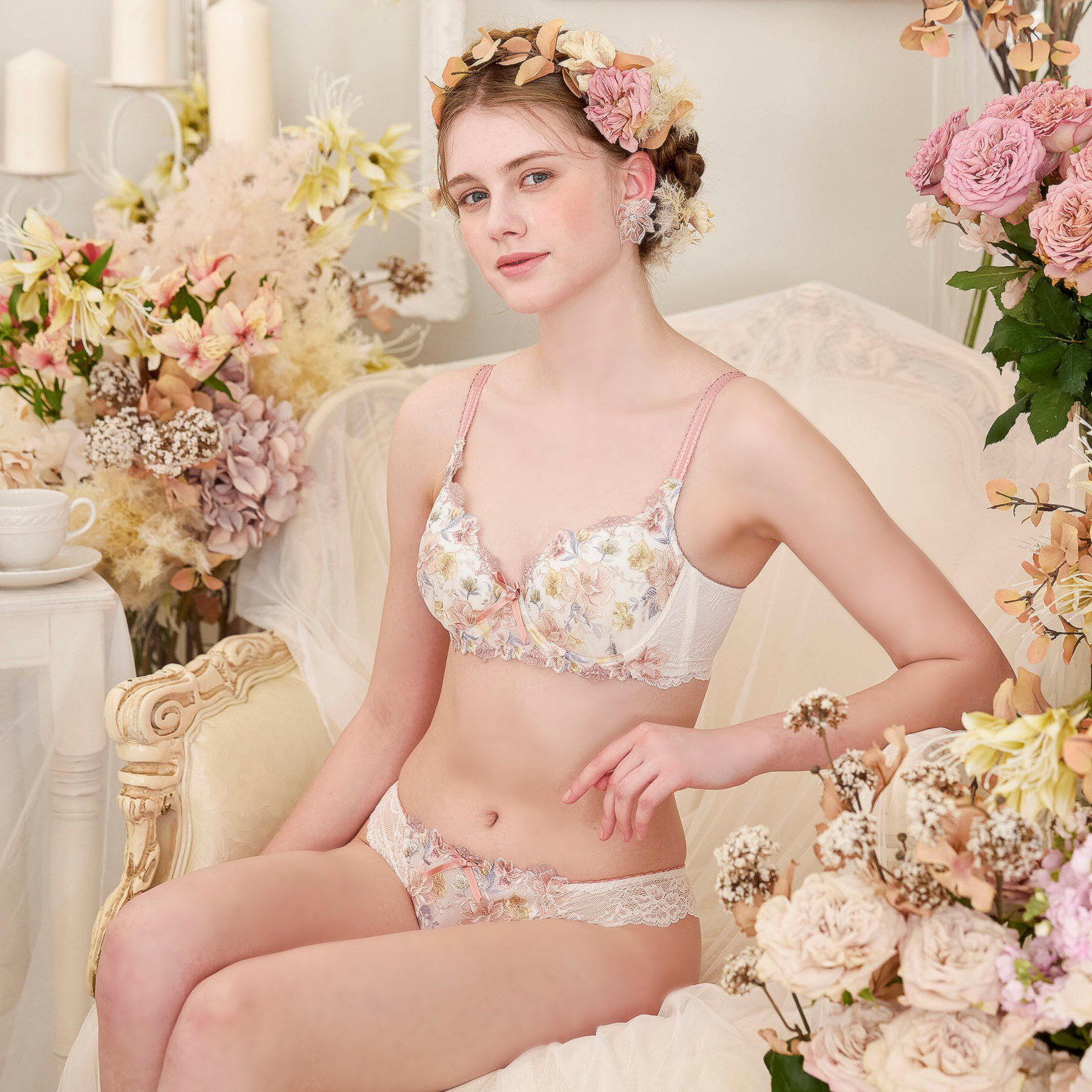 Risa Magli「ジェシー ブラジャー （B-C） ＜D Make Type＞」|インナー|