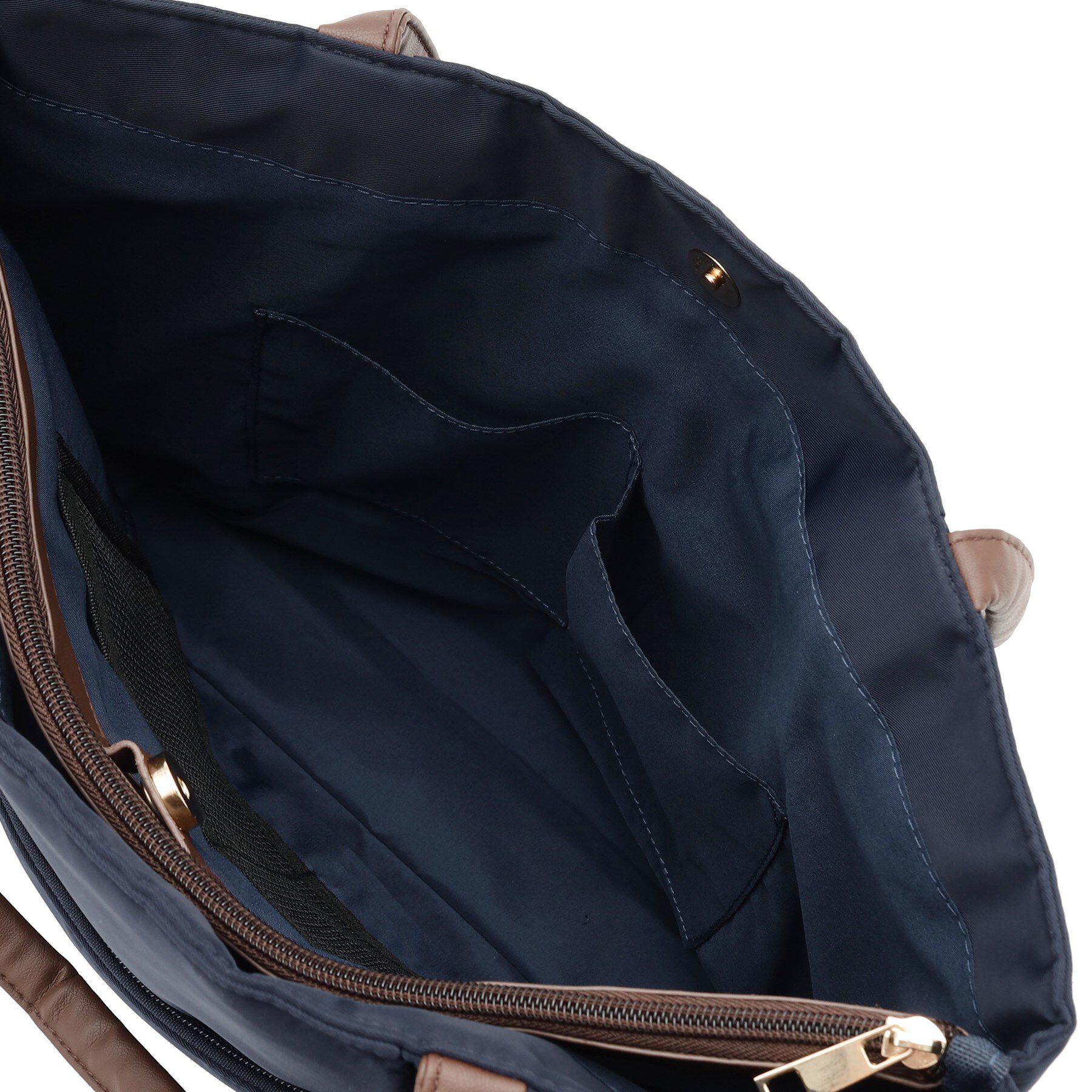 ITS&rsquo;DEMO「【12ポケット／PC対応】合皮コンビA4トート」|トートバッグ|