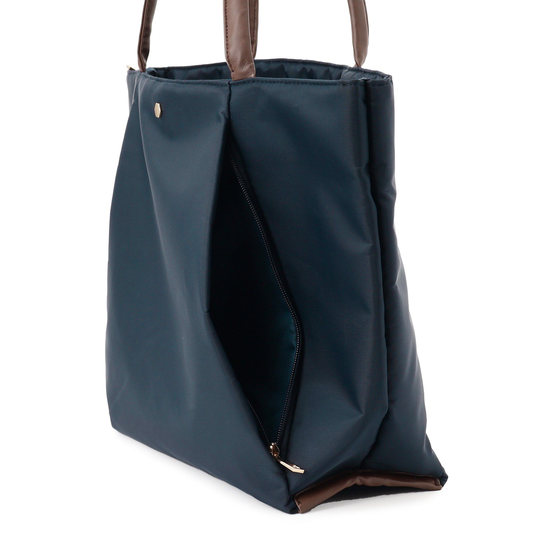 ITS&rsquo;DEMO「【12ポケット／PC対応】合皮コンビA4トート」|トートバッグ|