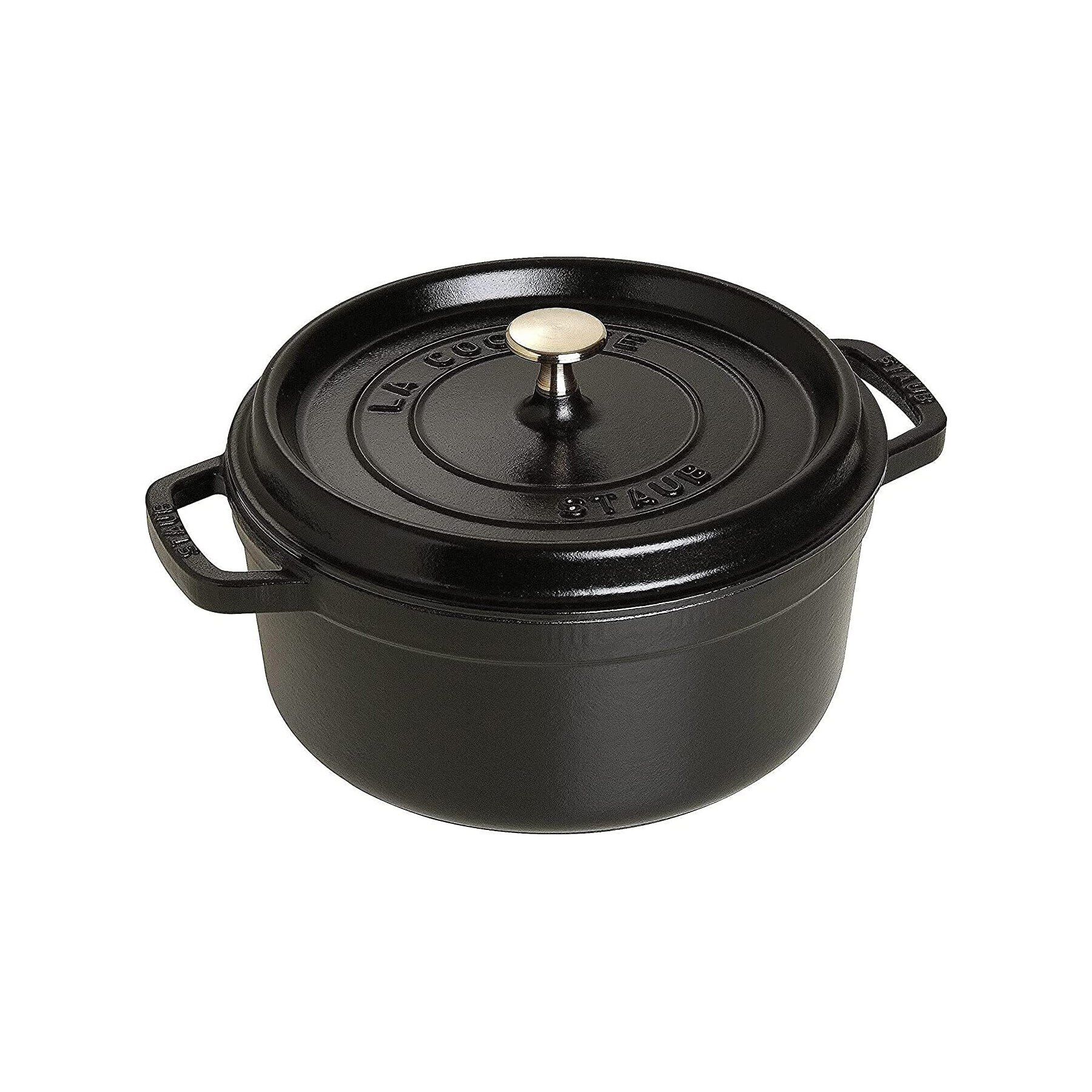 212 KITCHEN STORE「ピコ・ココット ラウンド 24cm BK ＜staub ストウブ＞」|食器・キッチングッズ|